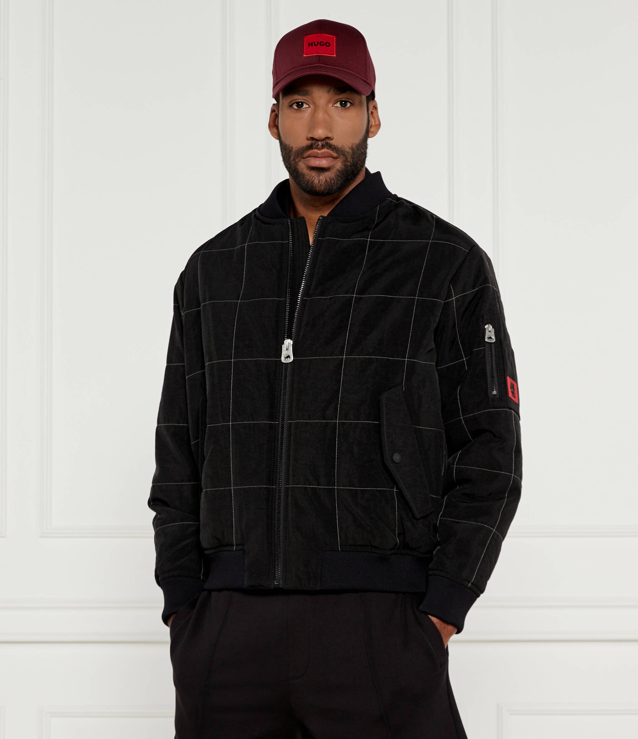 HUGO Geacă bomber Baldo X RACING BULLS | Regular Fit