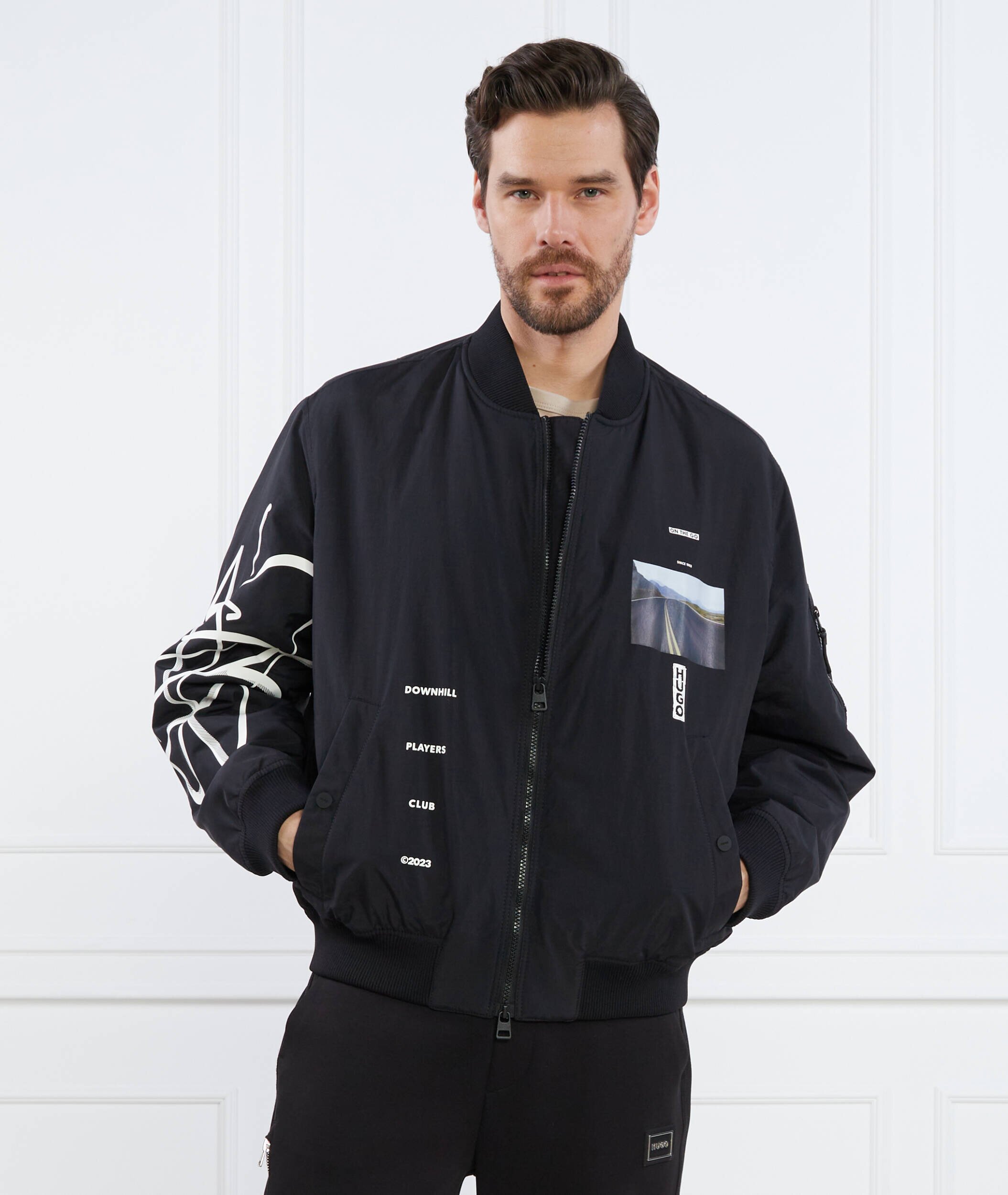 HUGO Geacă bomber Byler2331 | Oversize fit