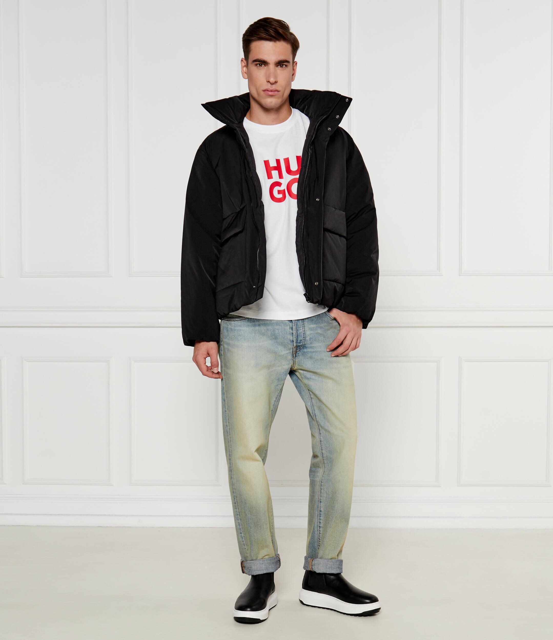 HUGO Geacă Brandly2441 | Loose fit