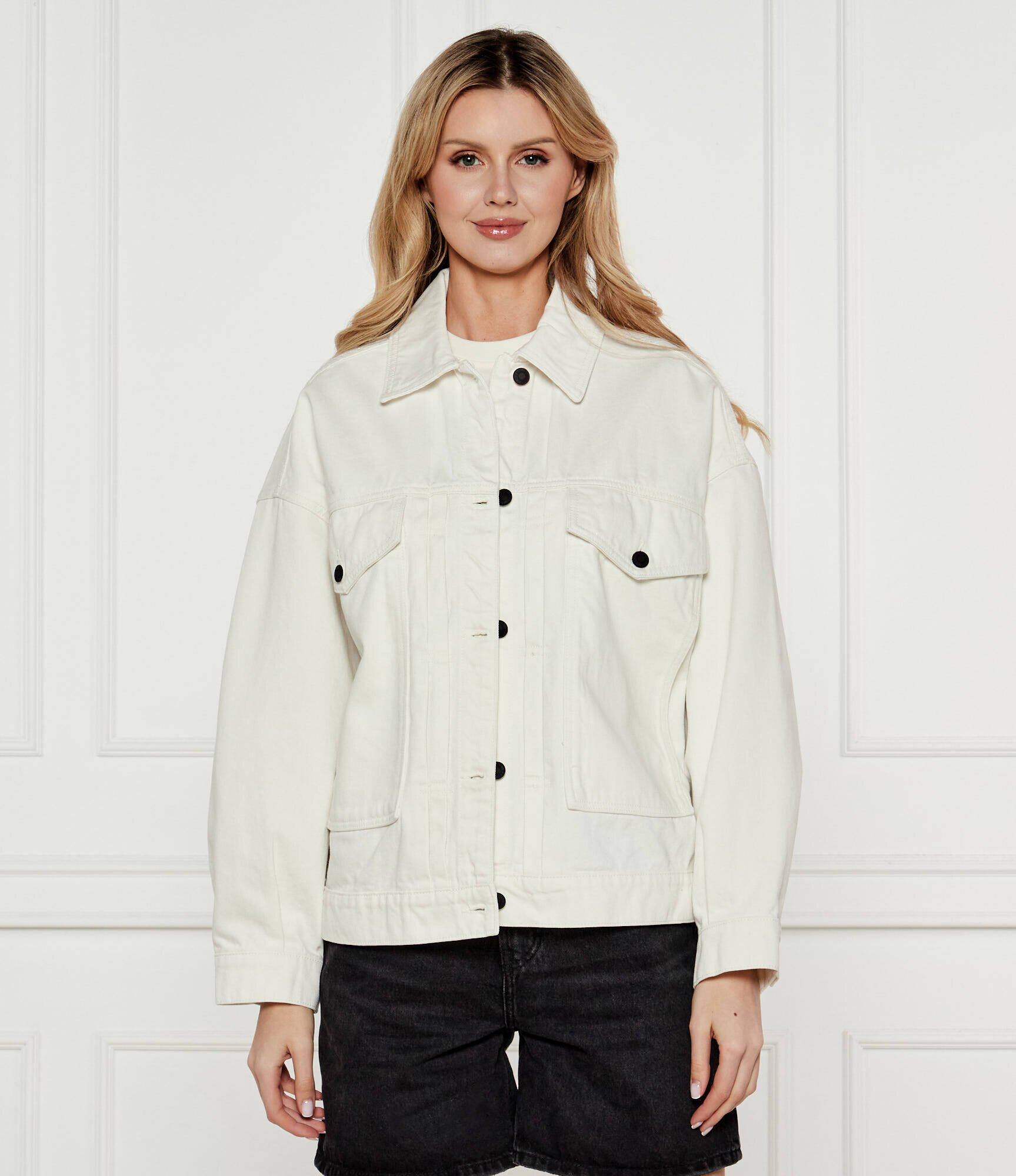 HUGO Geacă de blug Gatria | Oversize fit