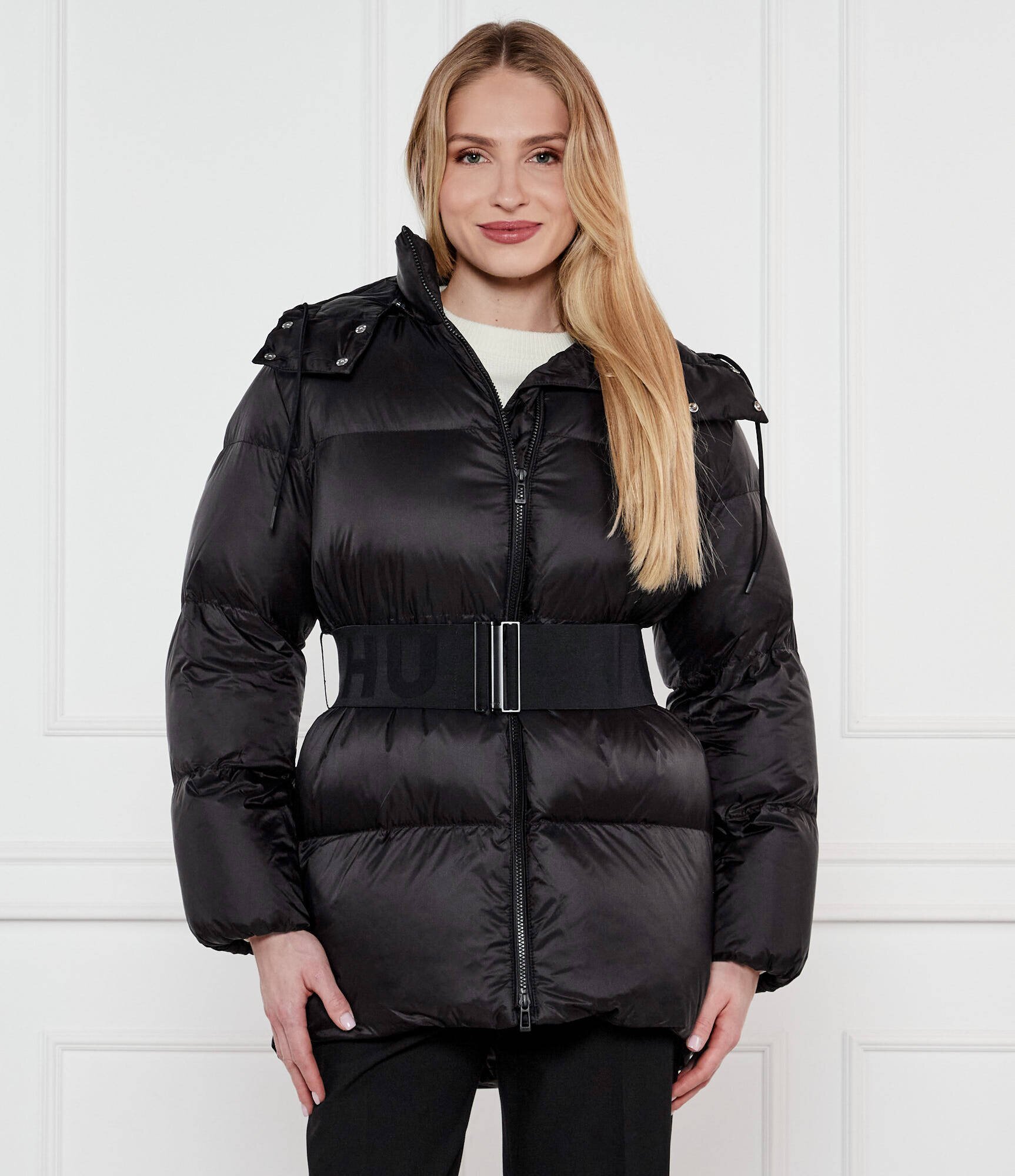 HUGO Geacă Falentina-1 | Oversize fit