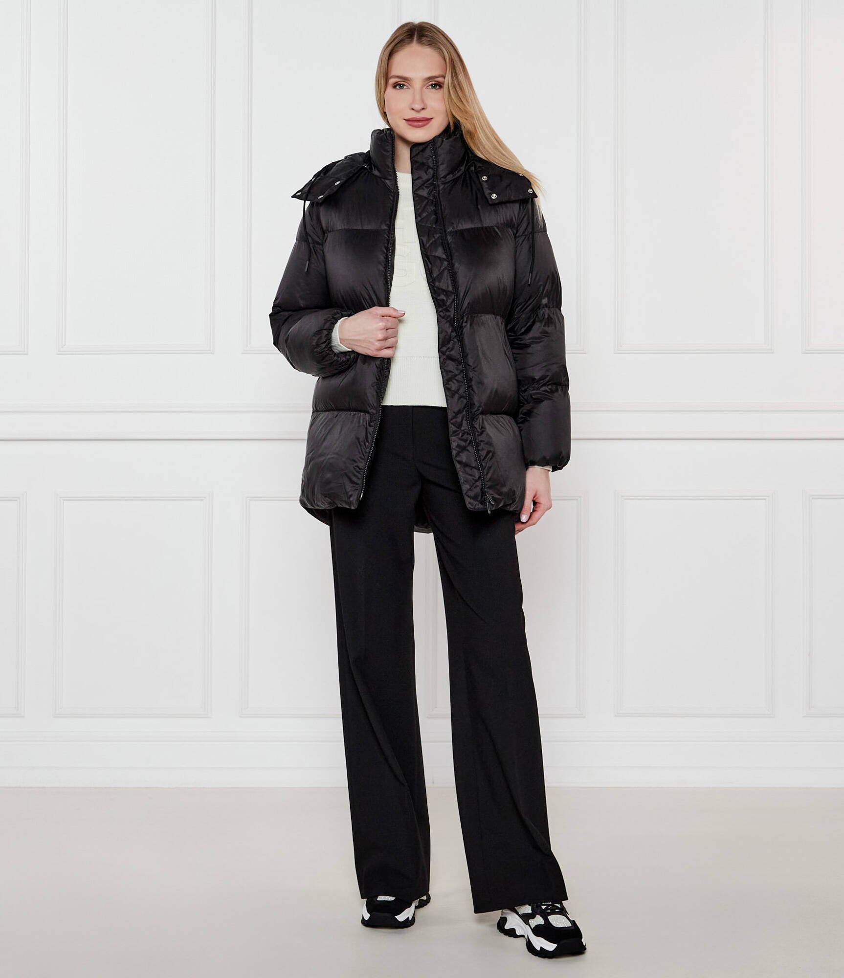 HUGO Geacă Falentina-1 | Oversize fit
