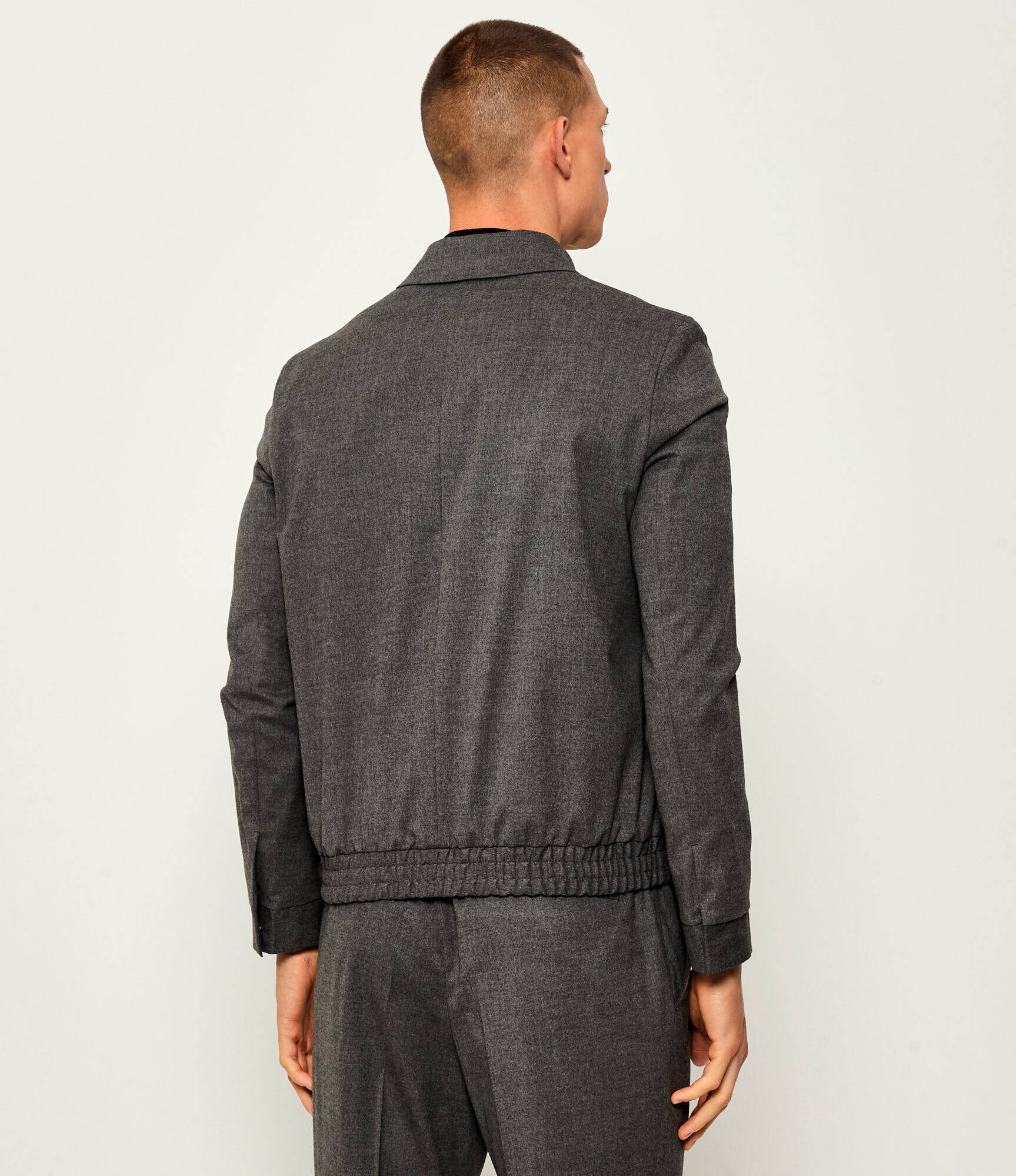 HUGO Geacă Hellys241F1X | Modern fit cu adaos de lână