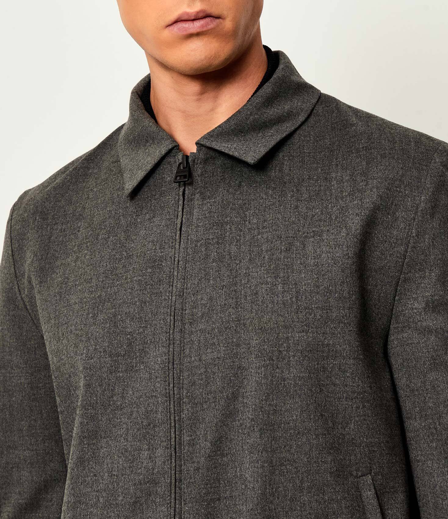HUGO Geacă Hellys241F1X | Modern fit cu adaos de lână