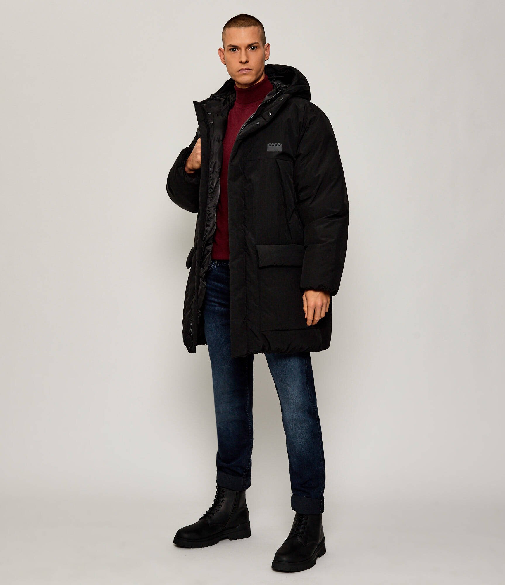 HUGO Geacă Mandev2541 | Relaxed fit