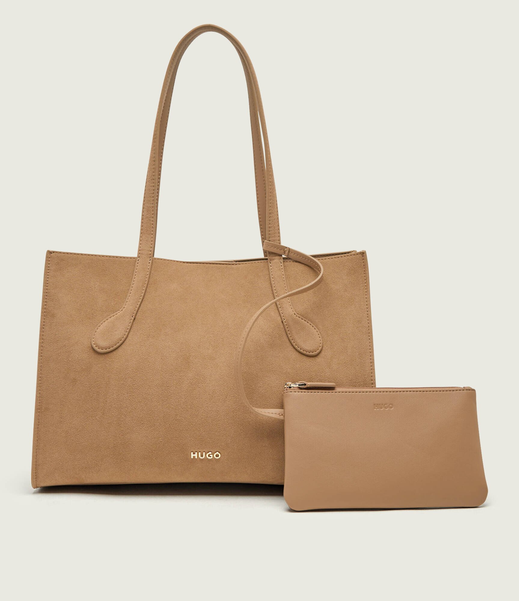 HUGO Geantă shopper + borsetă Cymbeline S_SM