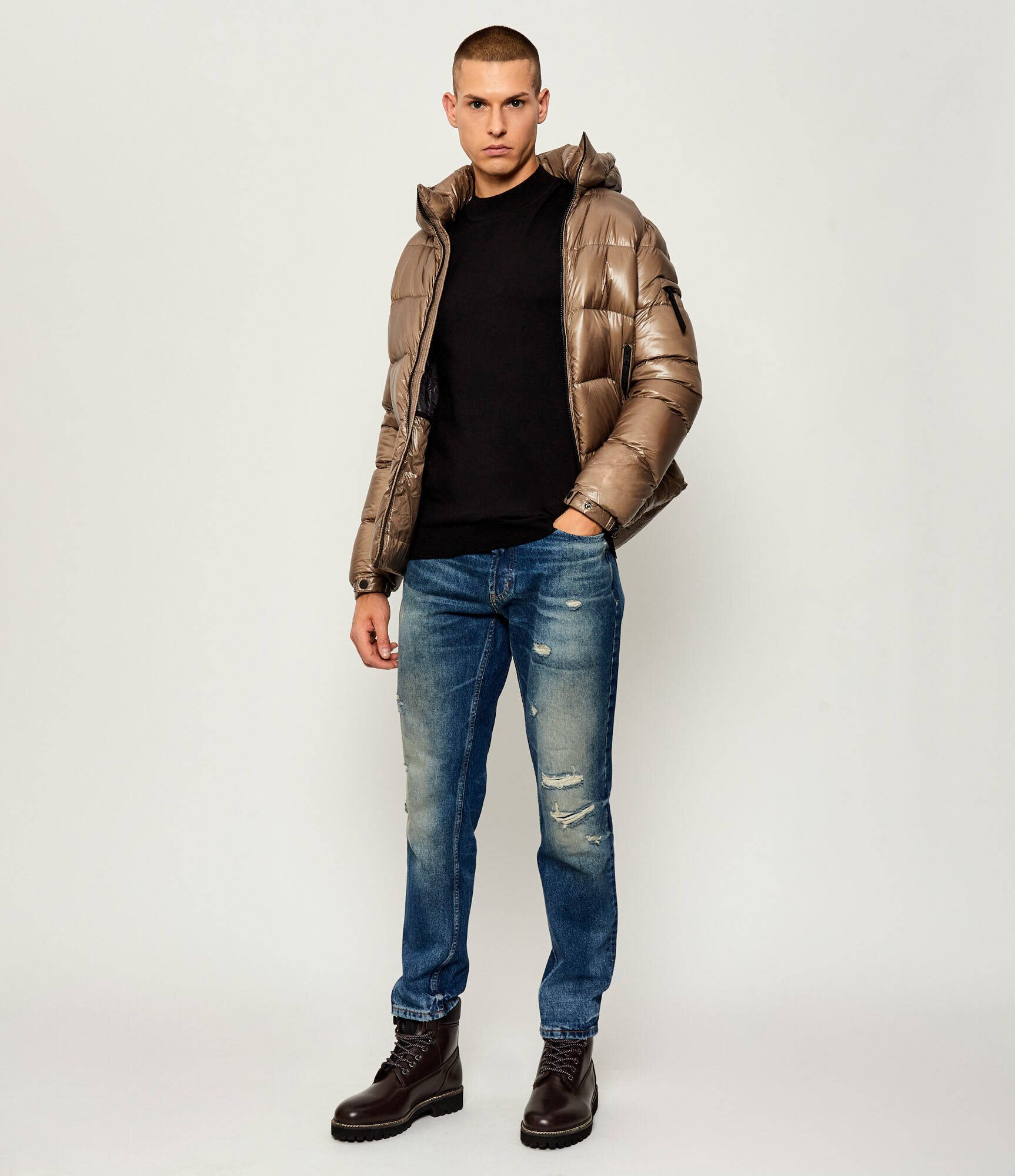 HUGO Guler înalt San Marc-CV | Slim Fit
