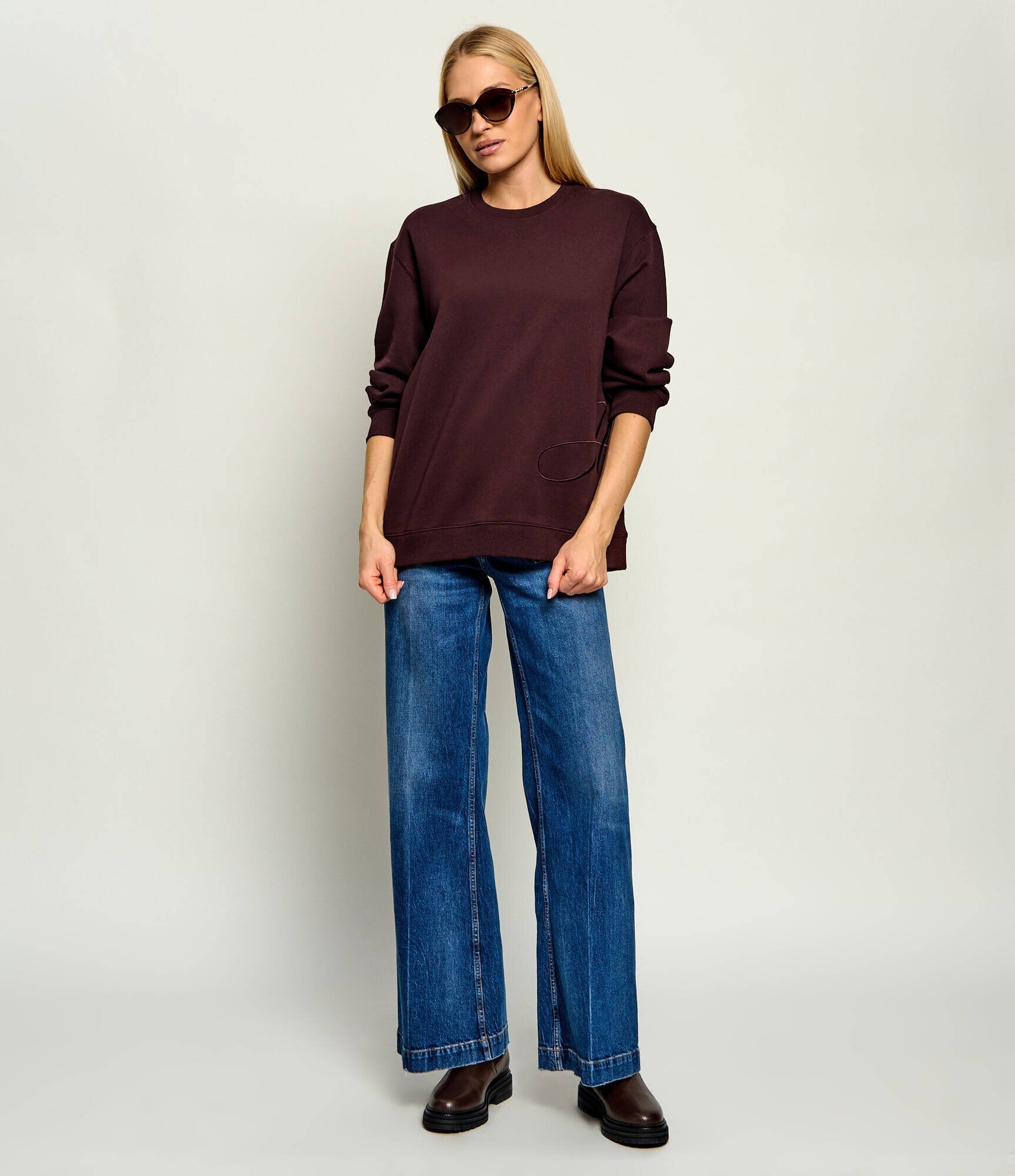 HUGO Hanorac Classic Crew_10 | Oversize fit