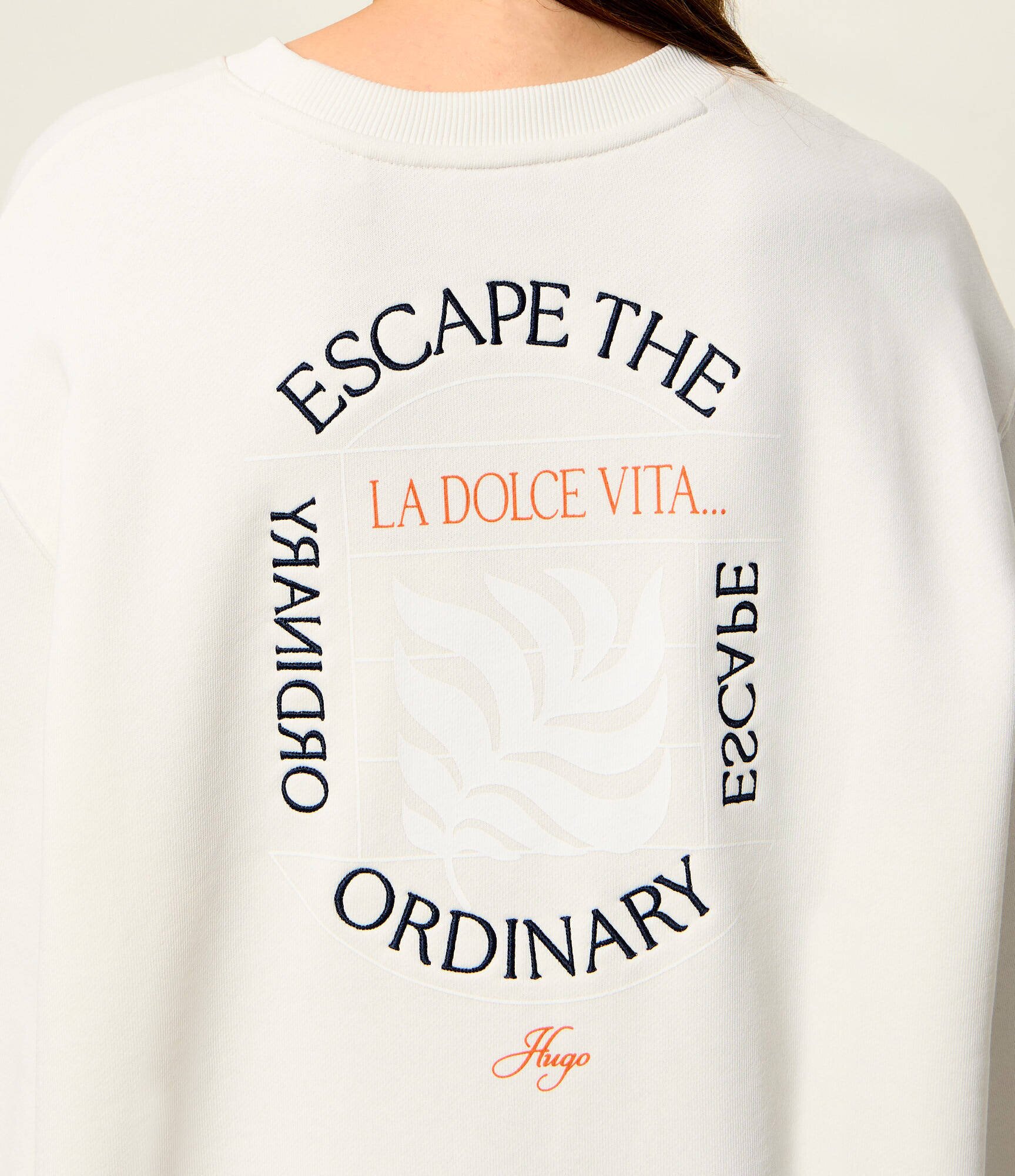 HUGO Hanorac Classic Crew_9 | Oversize fit