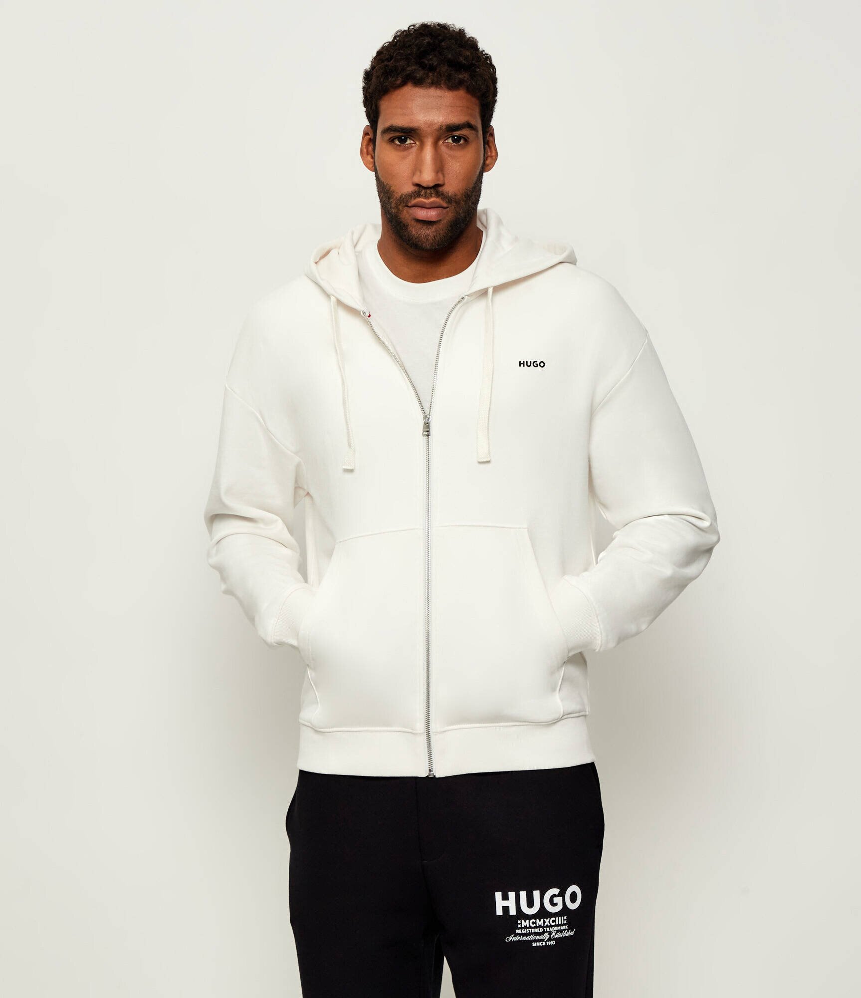 HUGO Hanorac Dapozip | Relaxed fit