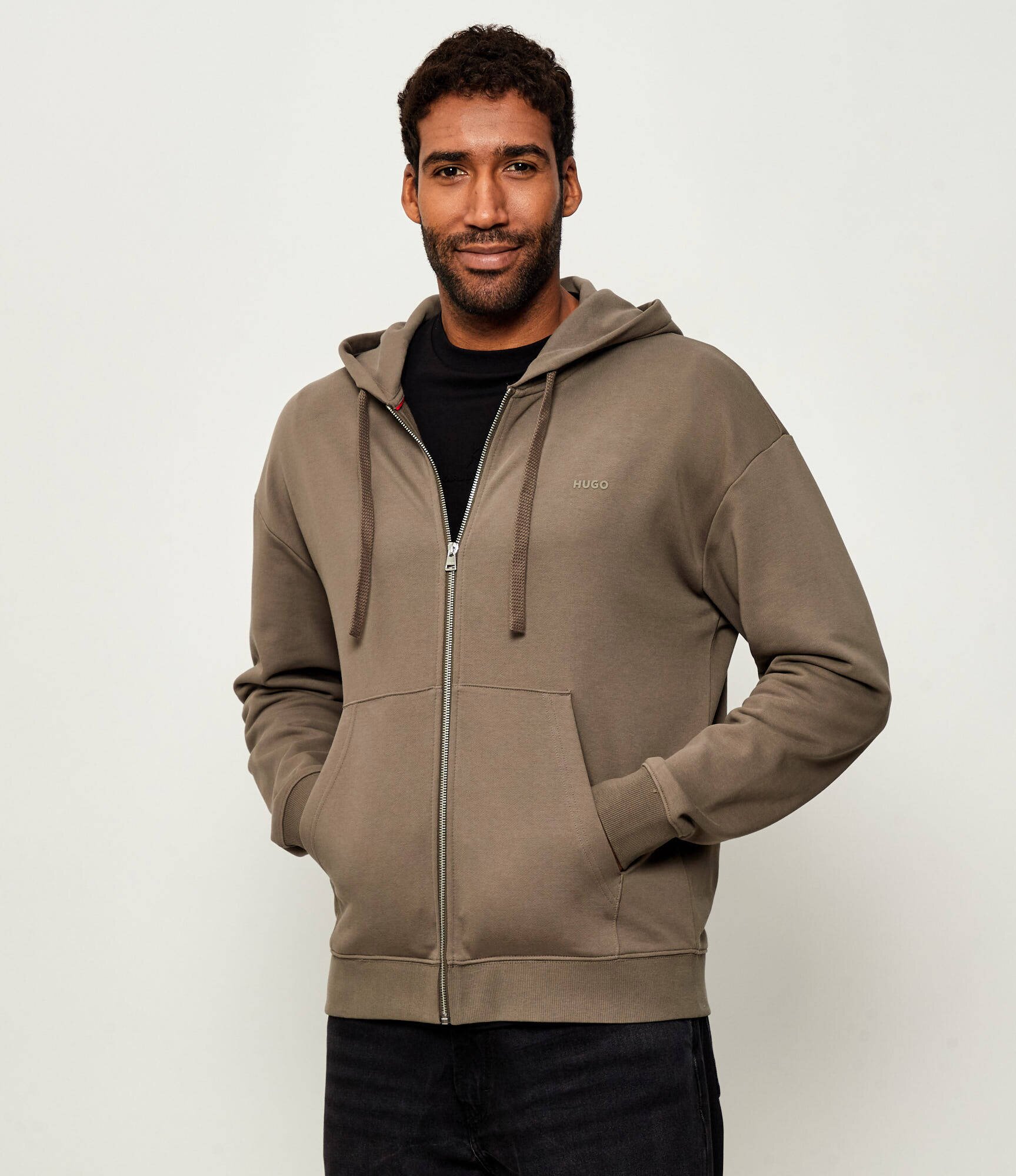 HUGO Hanorac Dapozip | Relaxed fit