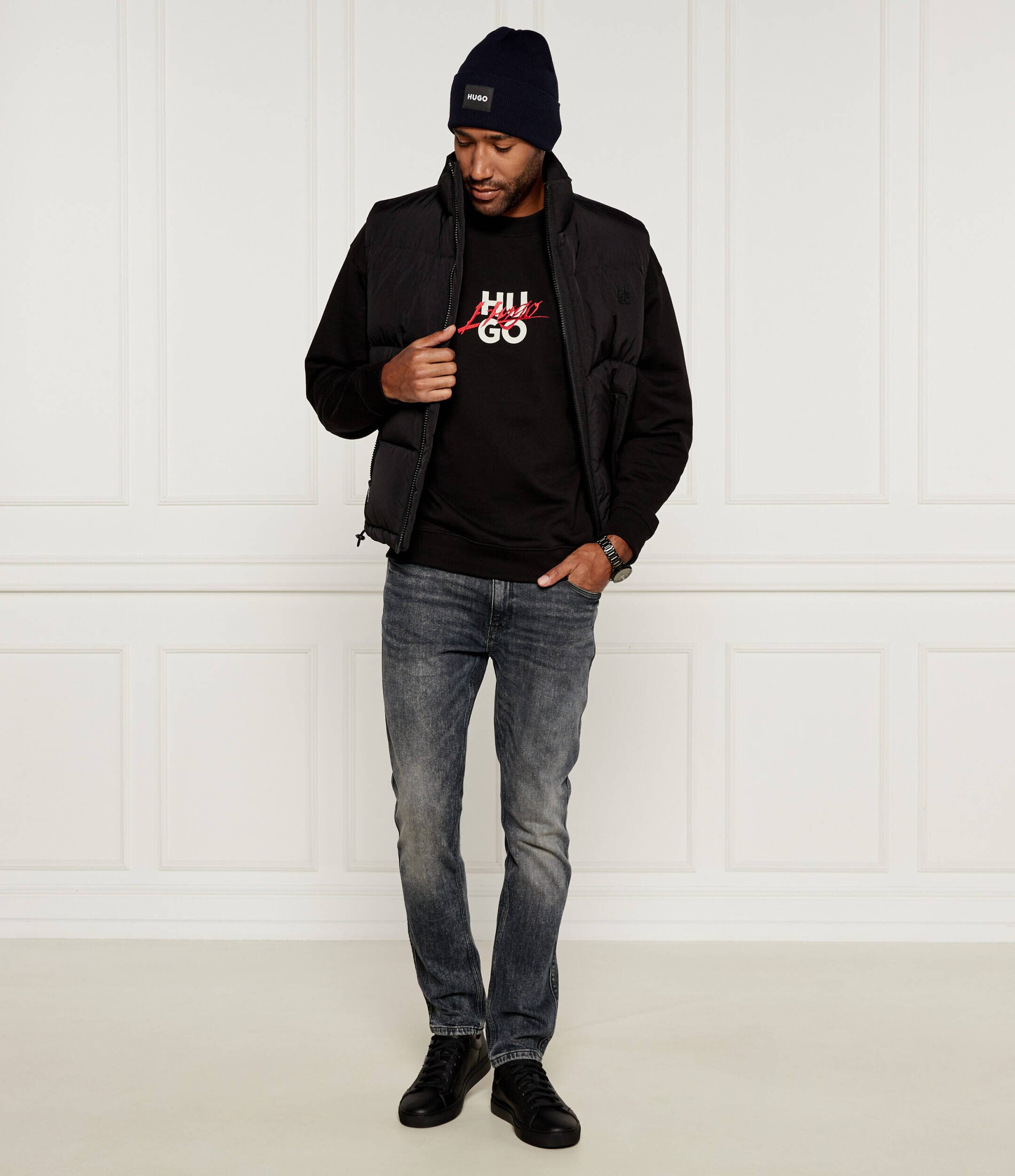 HUGO Hanorac Dlogonty | Relaxed fit