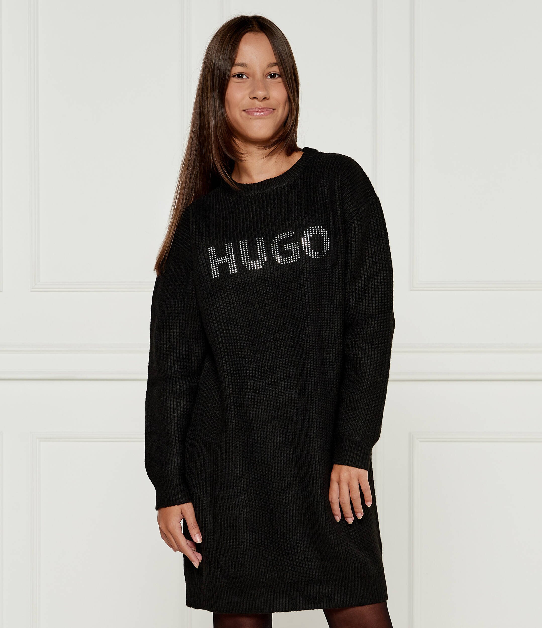 HUGO KIDS Rochie cu adaos de lână
