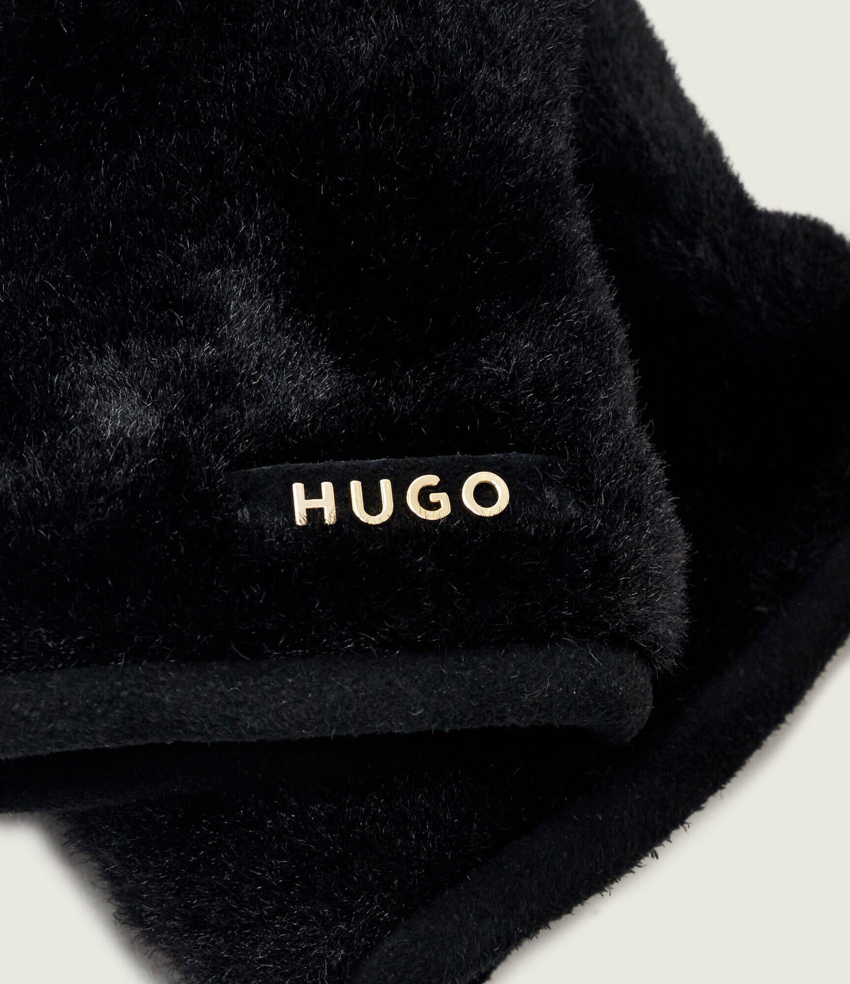 HUGO Mănuși Beatris-F | piele întoarsă