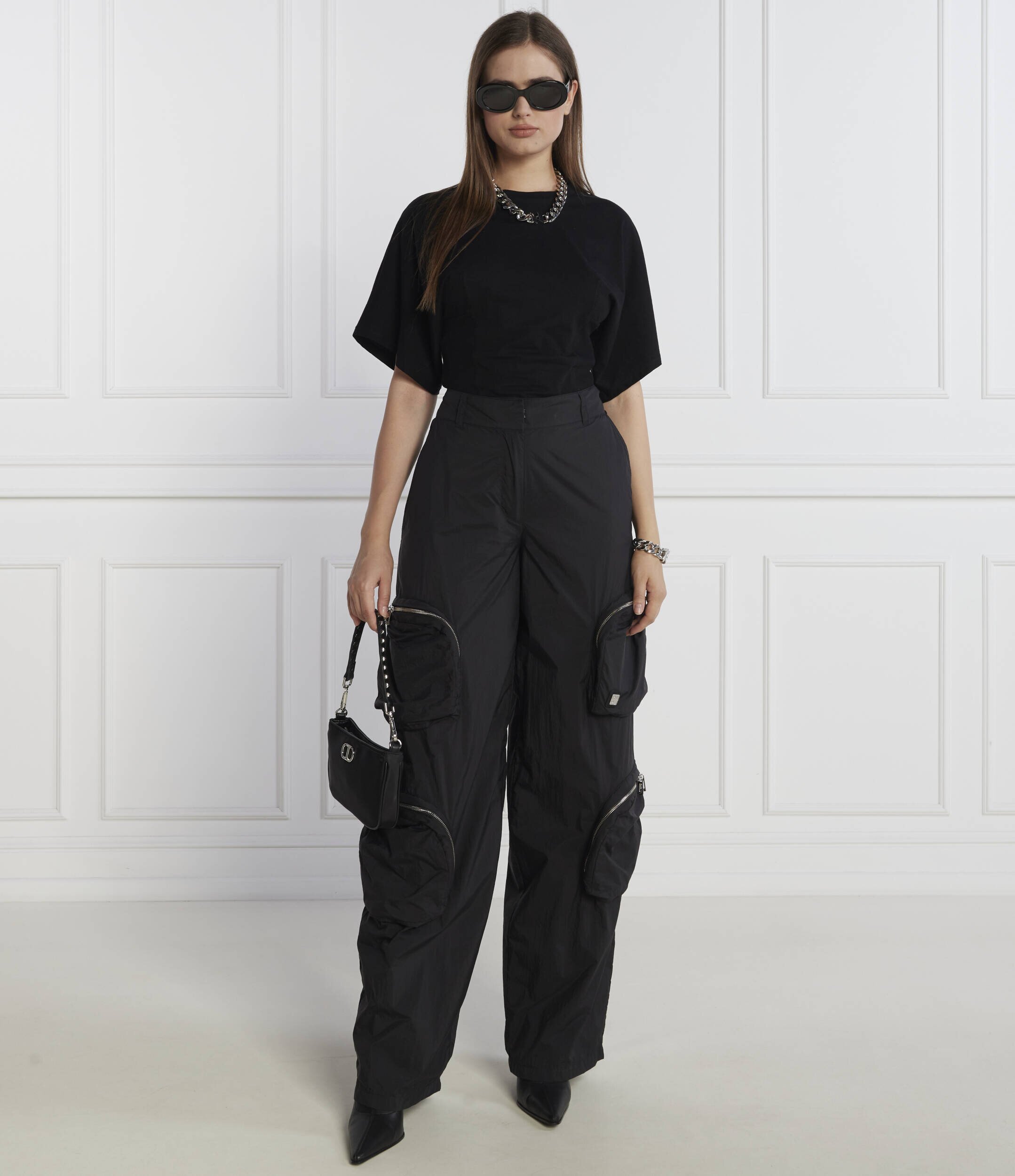 HUGO Pantaloni cargo Harameri-1 | Loose fit
