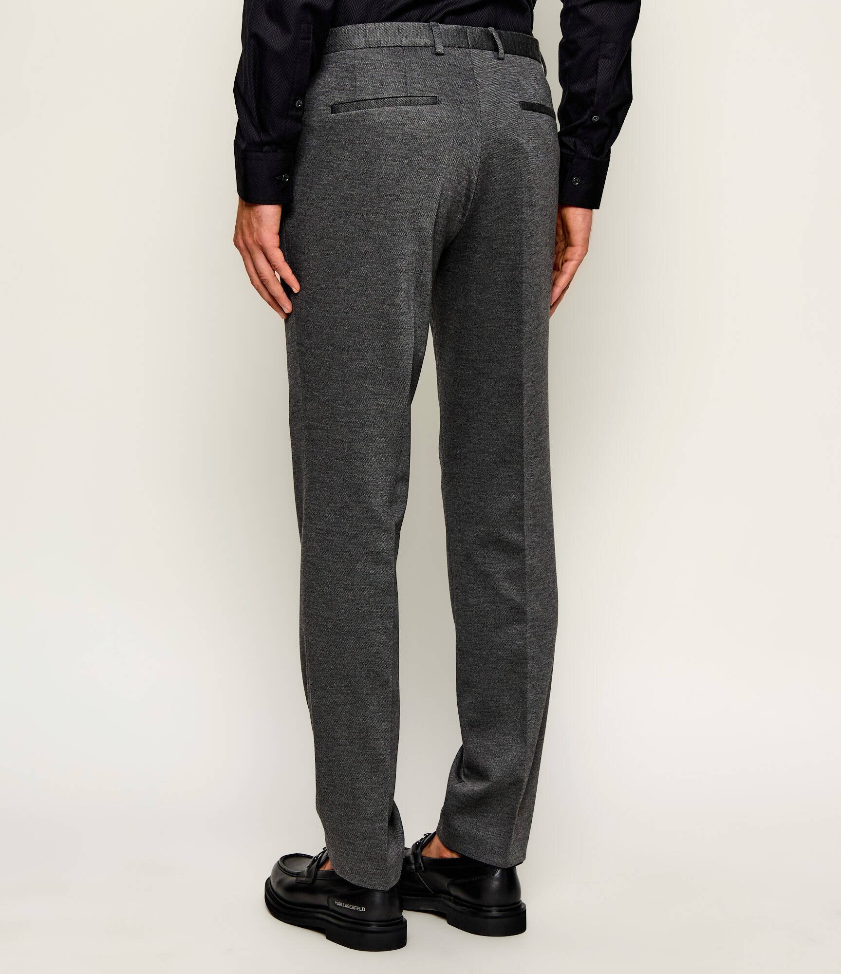 HUGO Pantaloni chino Hesten263X-H | Extra slim fit cu adaos de lână