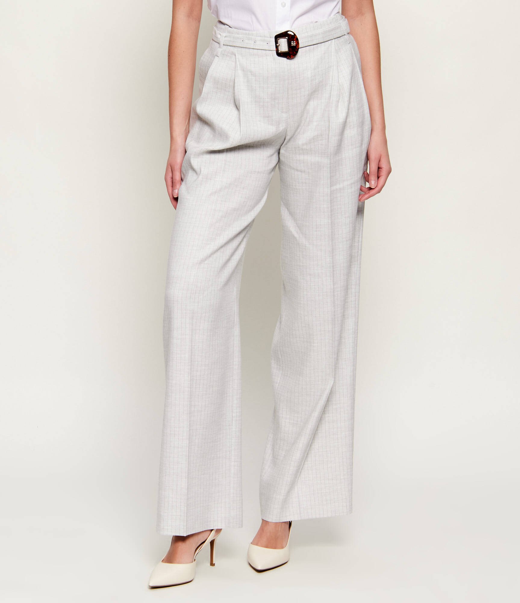 HUGO Pantaloni cu cordon Hejuly-2 | Loose fit | cu adaos de in