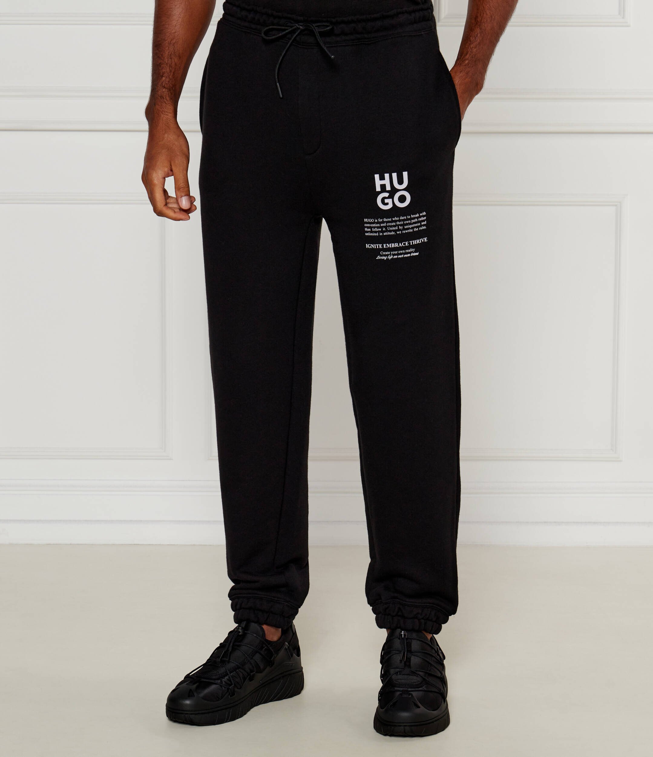 HUGO Pantaloni de trening Dapurlonga | Loose fit