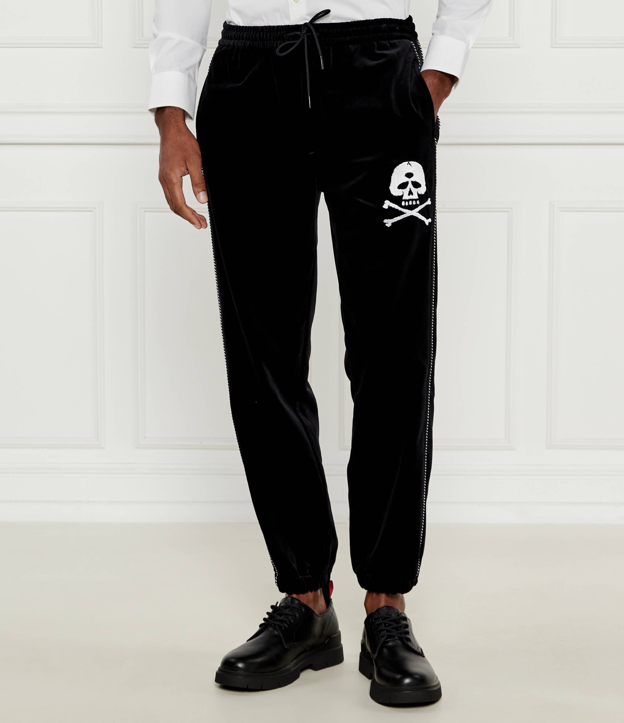 HUGO Pantaloni de trening Gleno244 | Loose fit