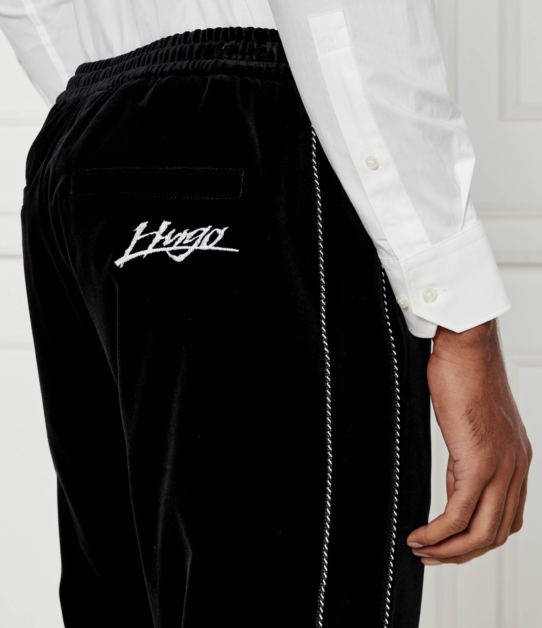 HUGO Pantaloni de trening Gleno244 | Loose fit