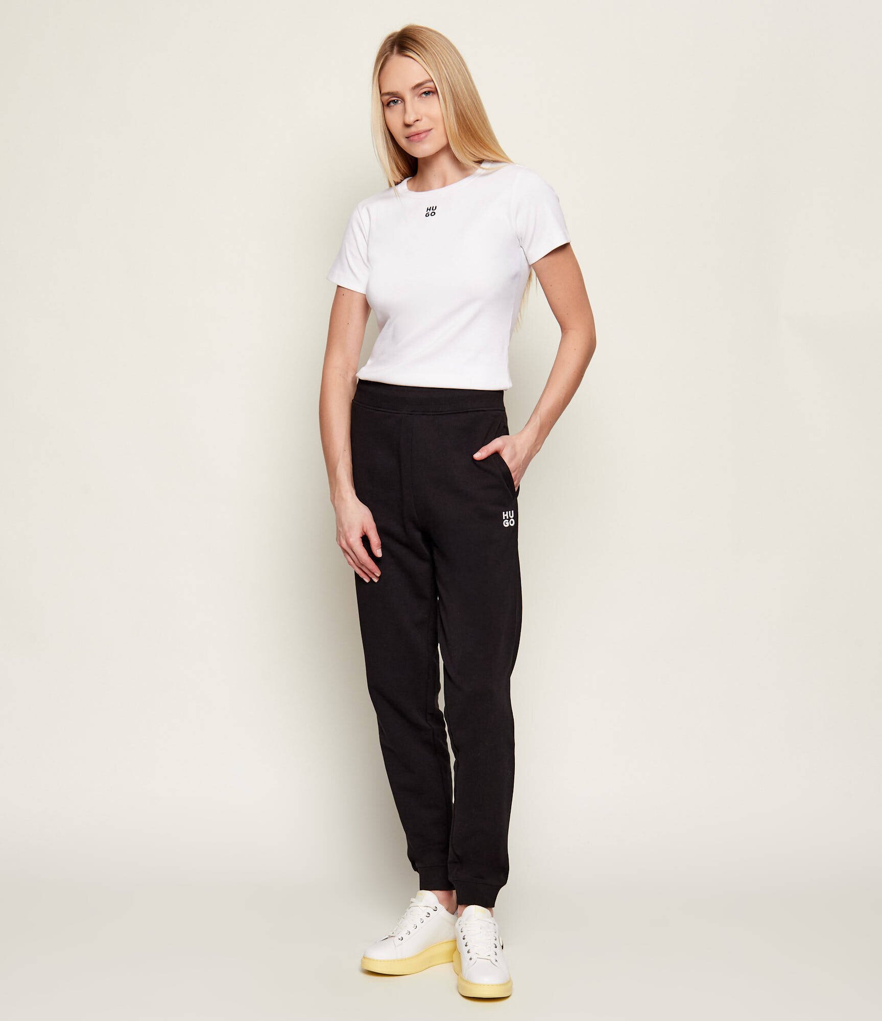 HUGO Pantaloni de trening Nelfinia | Regular Fit