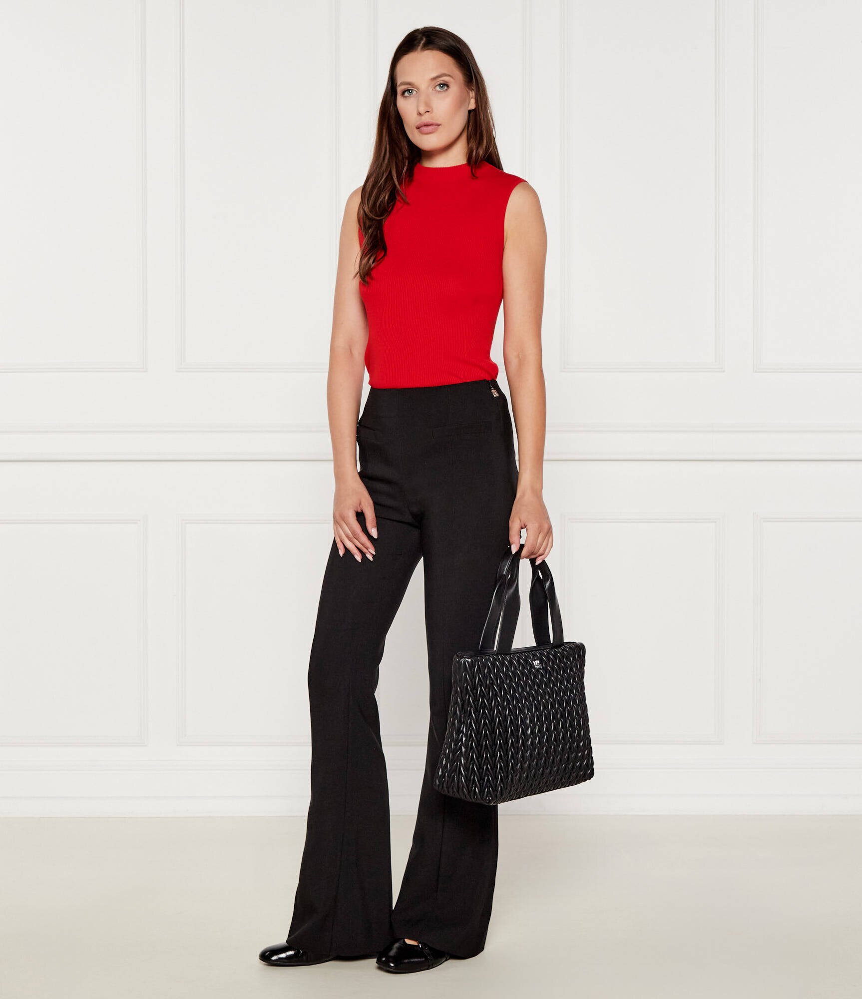 HUGO Pantaloni Halaran | flare fit