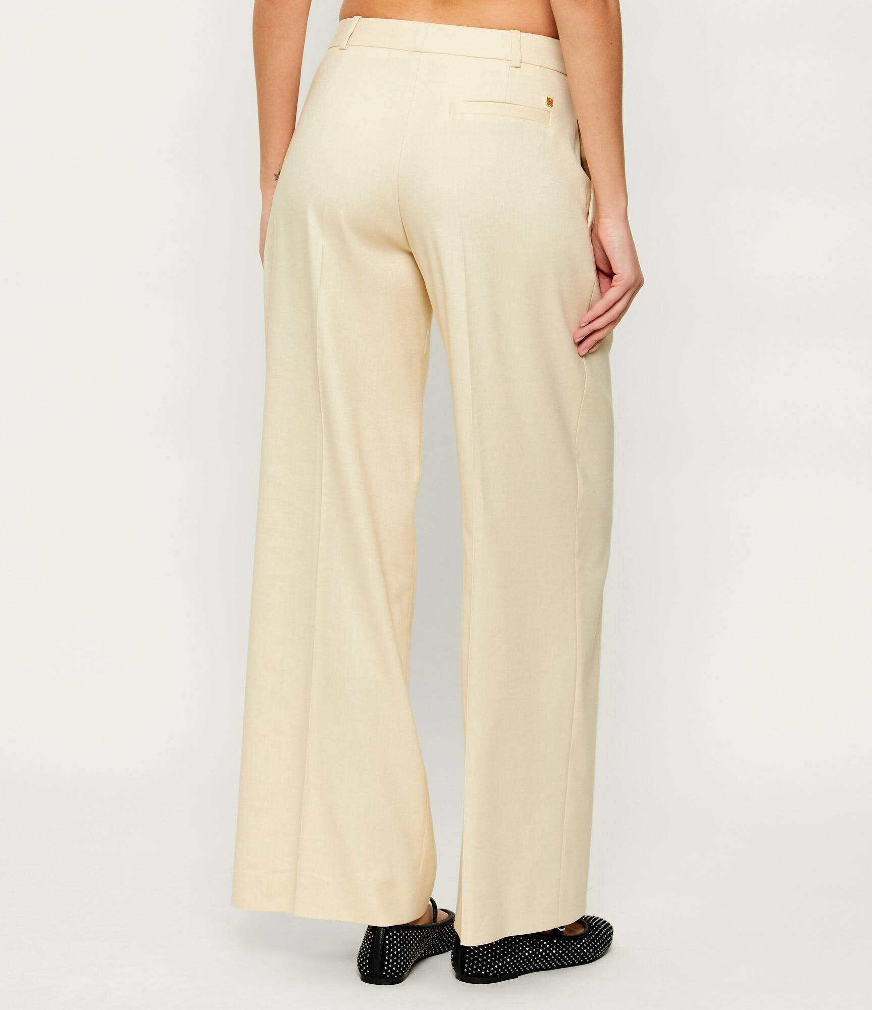 HUGO Pantaloni Halati | Relaxed fit | cu adaos de in