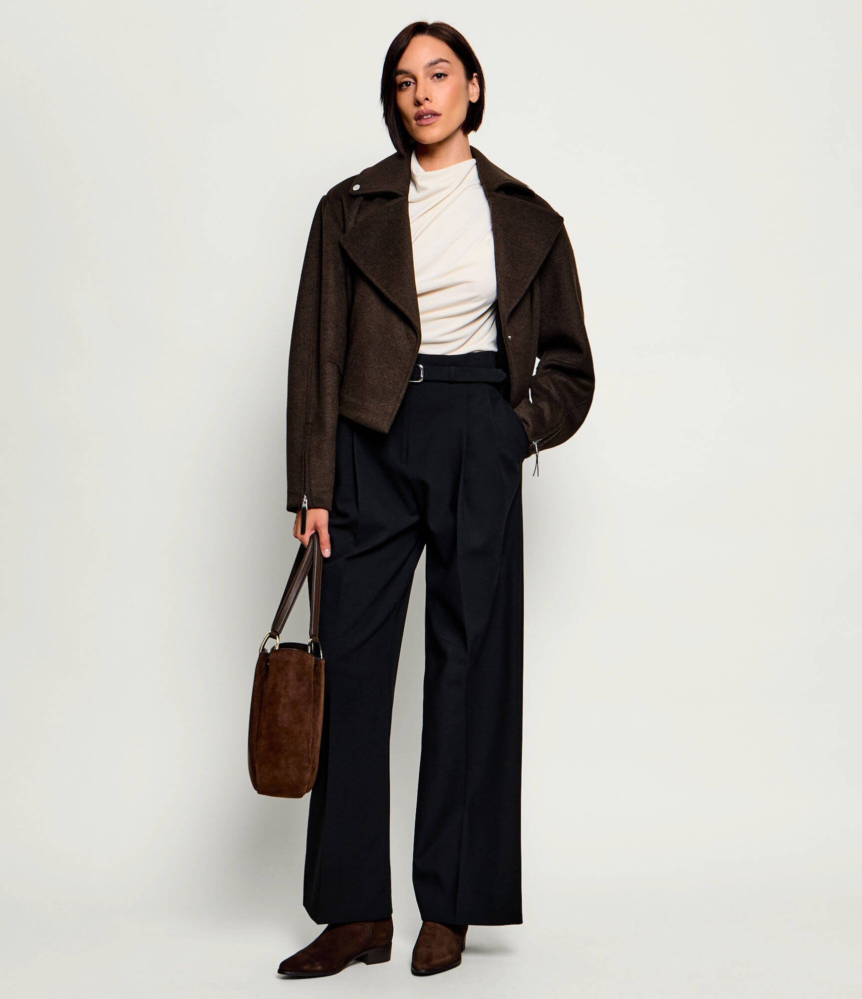 HUGO Pantaloni Halmea | Relaxed fit