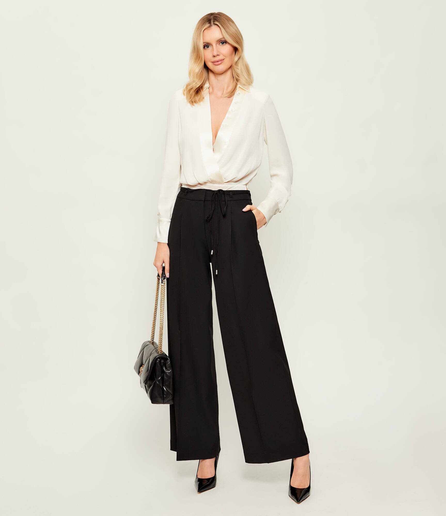 HUGO Pantaloni Haminde | flare fit