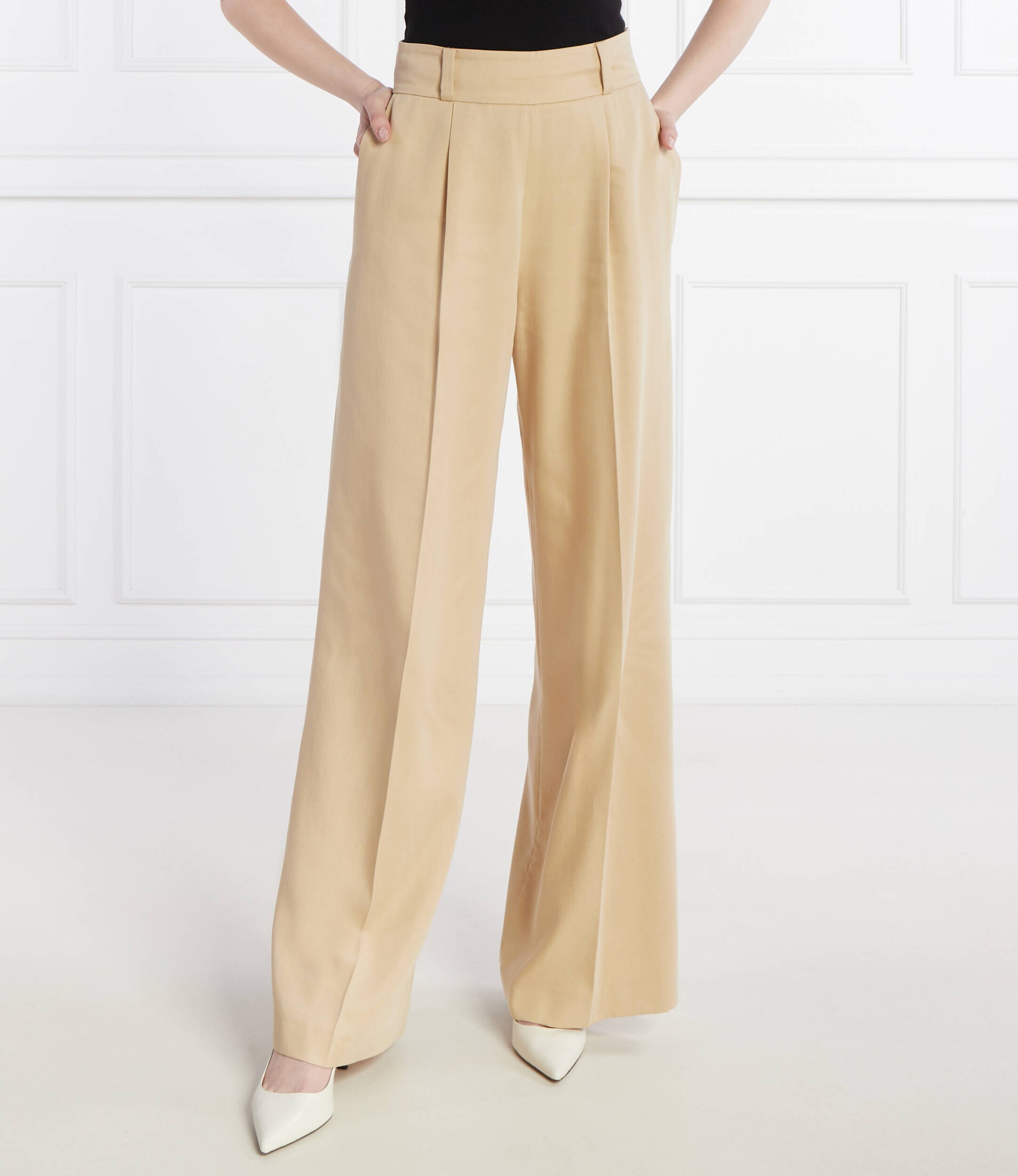 HUGO Pantaloni Haniana | Loose fit