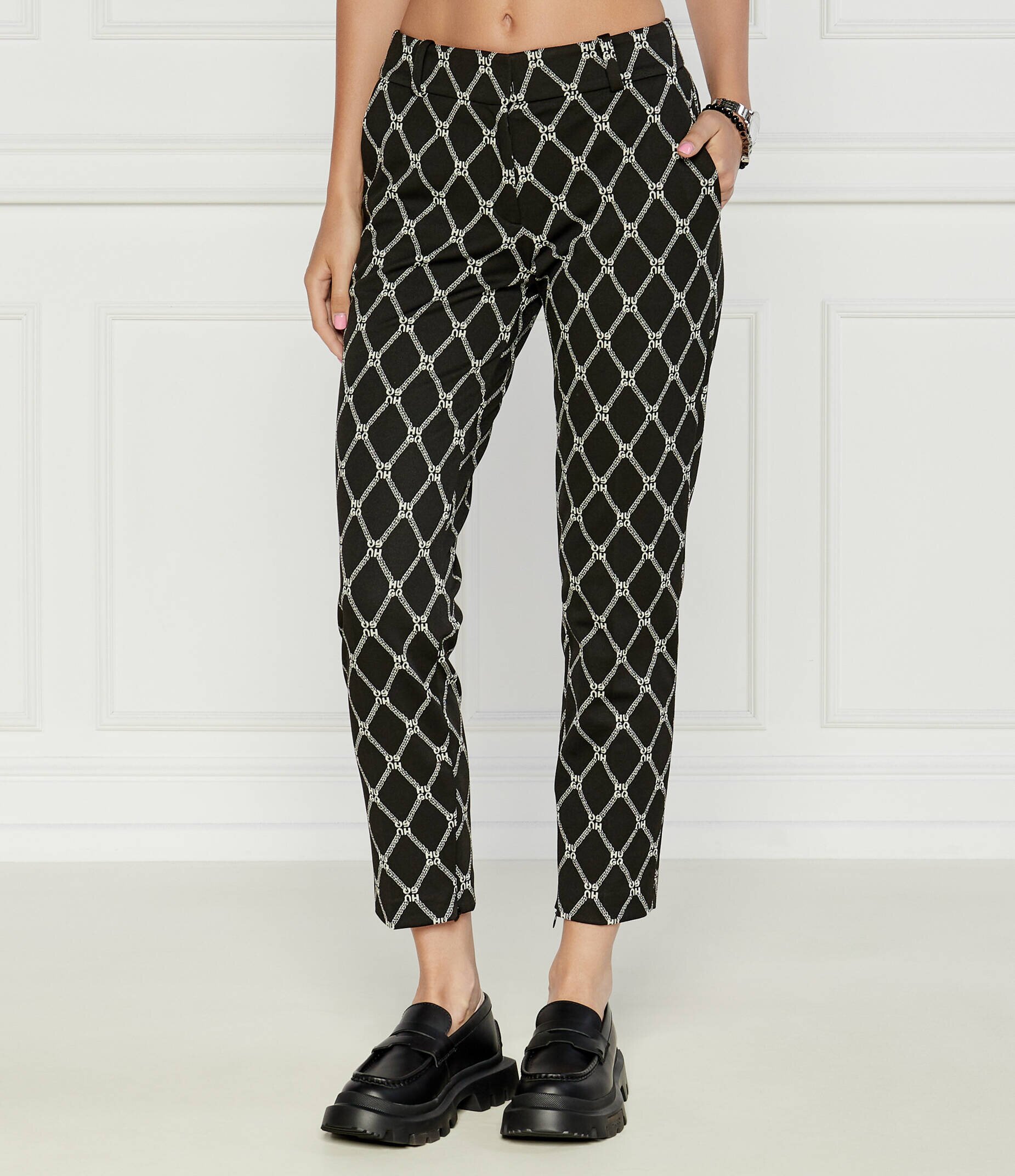 HUGO Pantaloni Hedima | Slim Fit
