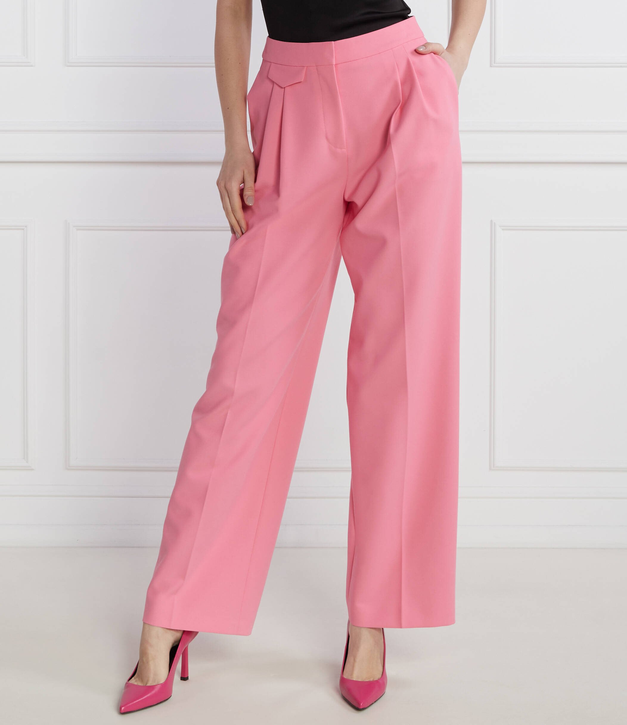 HUGO Pantaloni Helepher | Loose fit