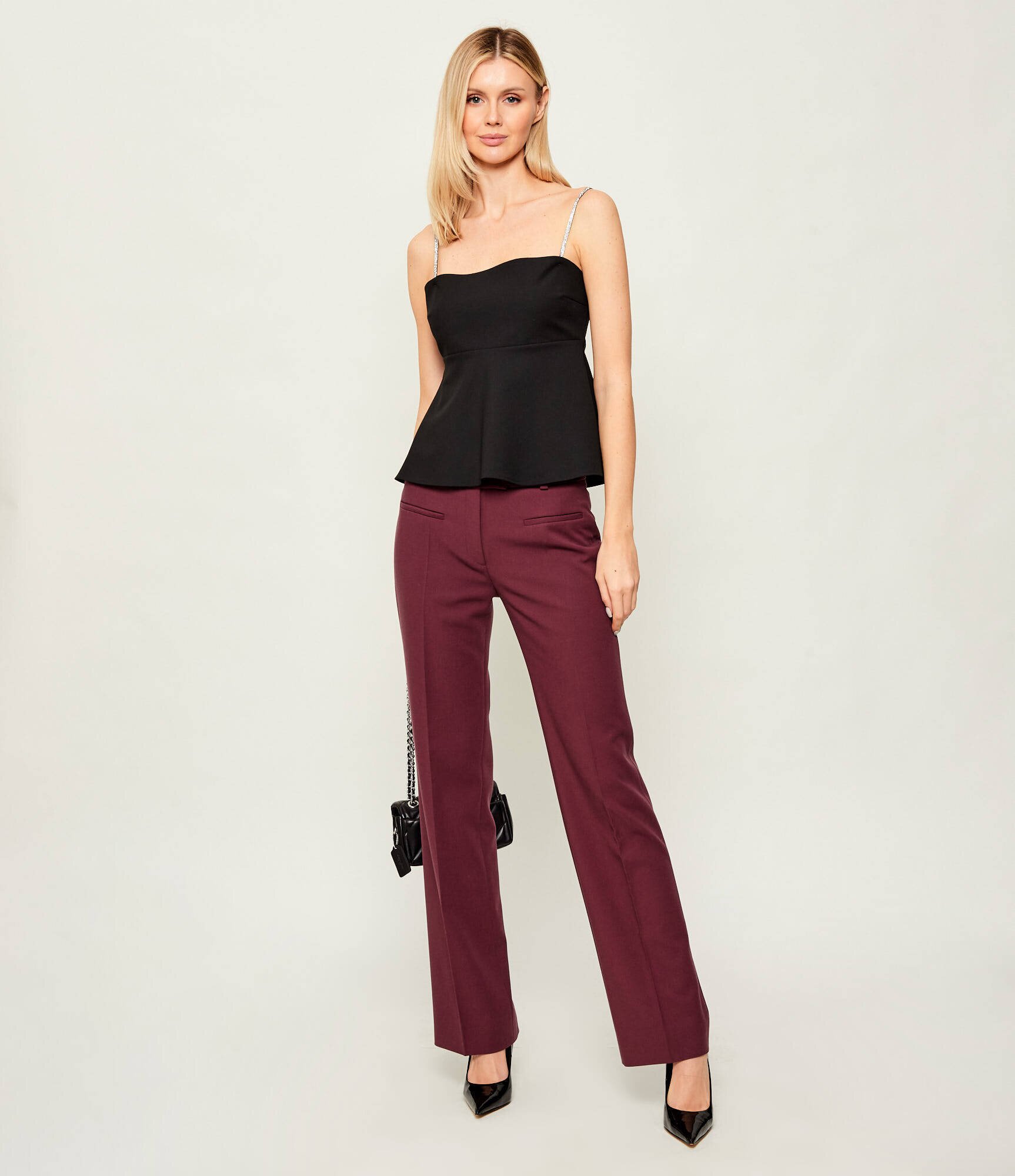 HUGO Pantaloni Hilayla | Straight fit