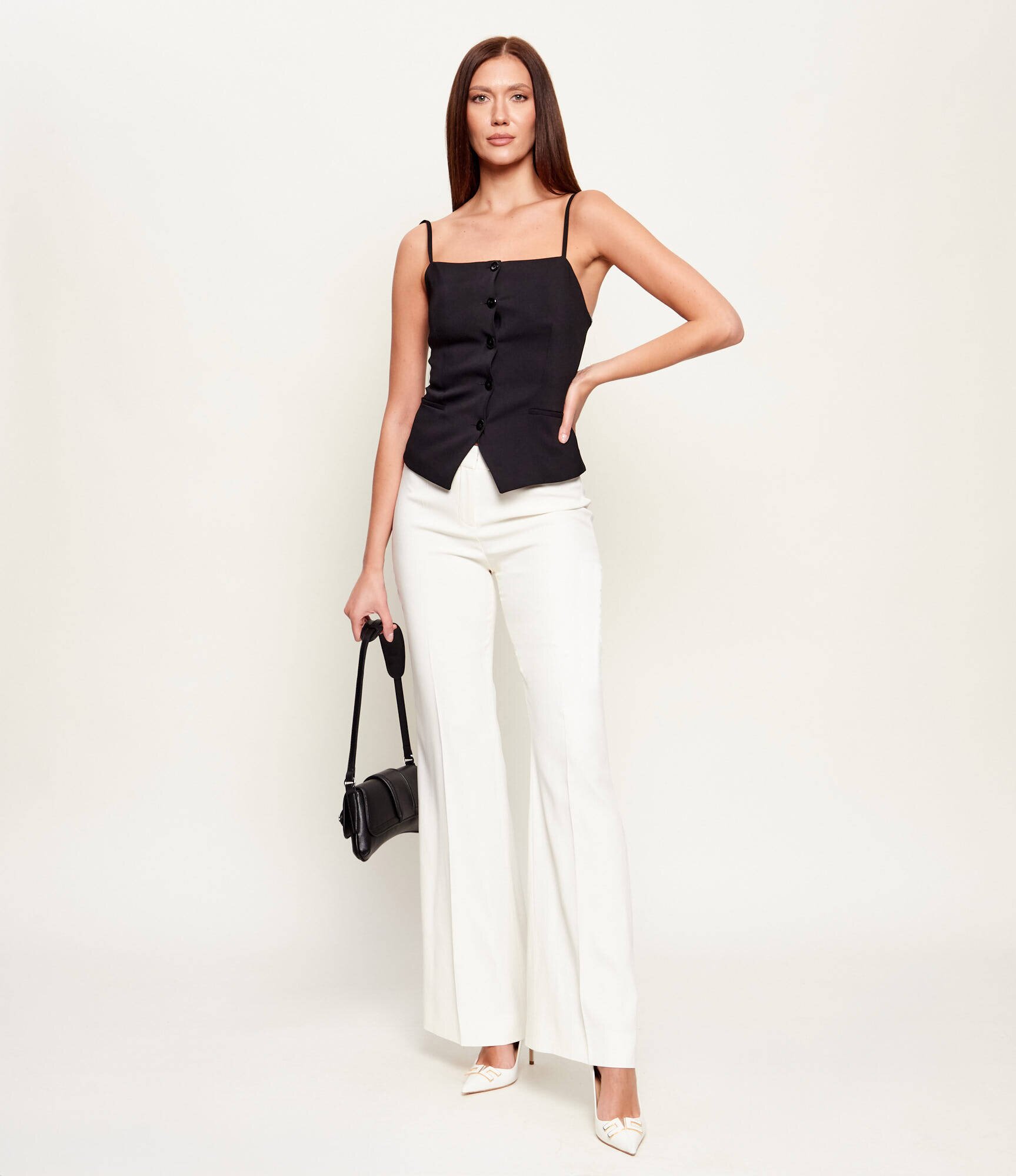 HUGO Pantaloni Hilotinna | flare fit