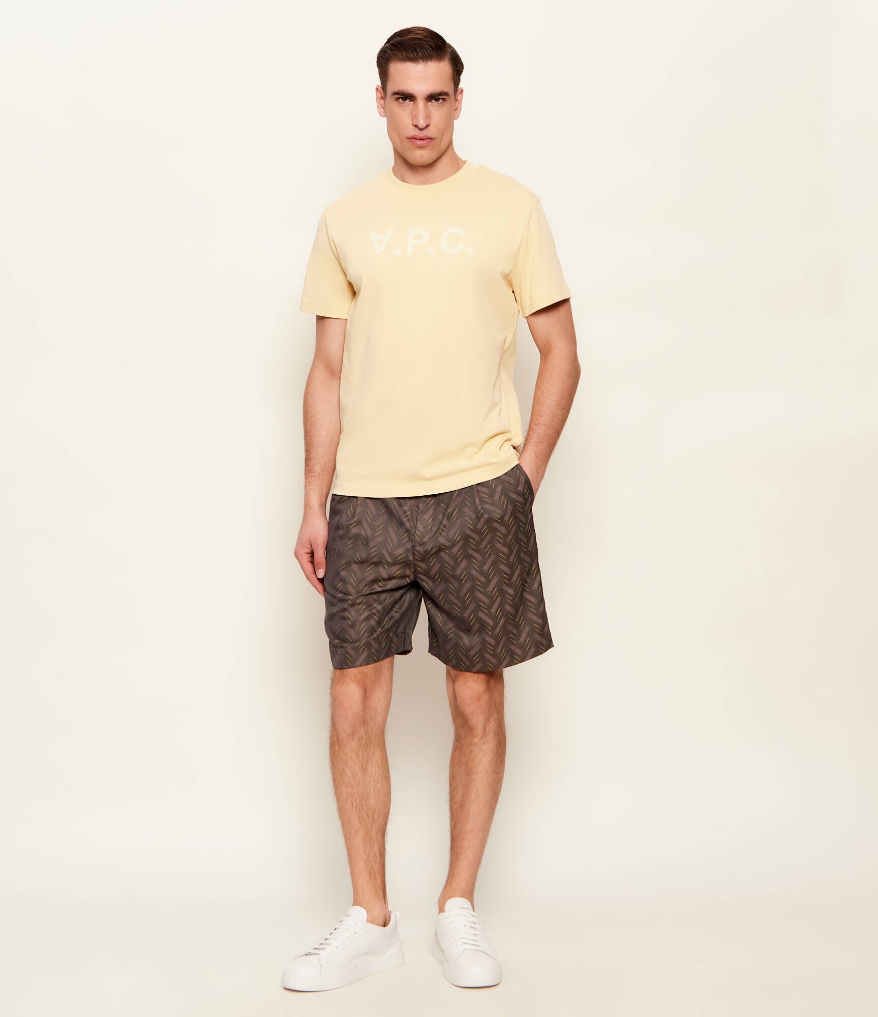 HUGO Pantaloni scurți chino Cino262SF1 | regular fit cu adaos de lână