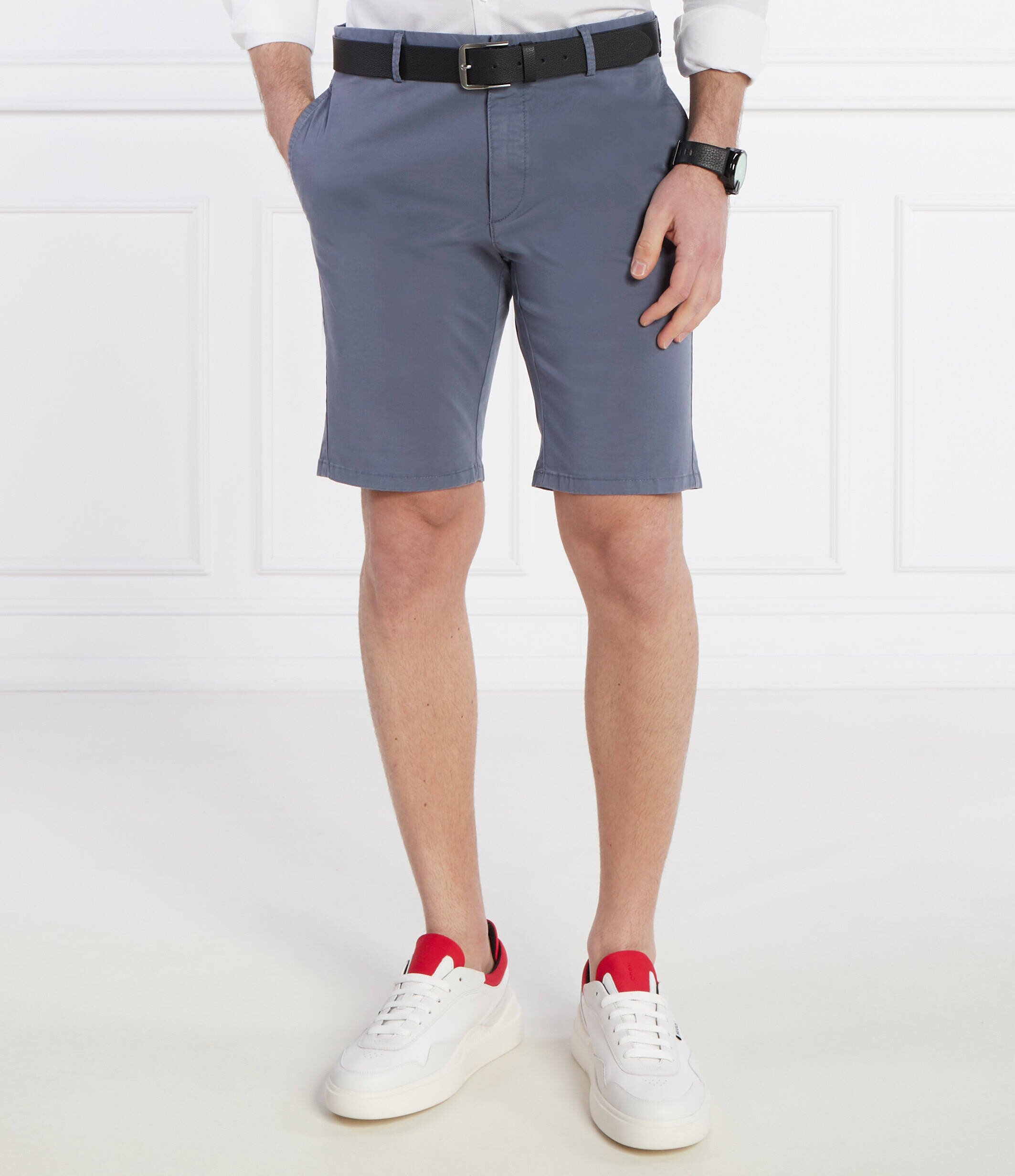 HUGO Pantaloni scurți chino David222SD | Slim Fit