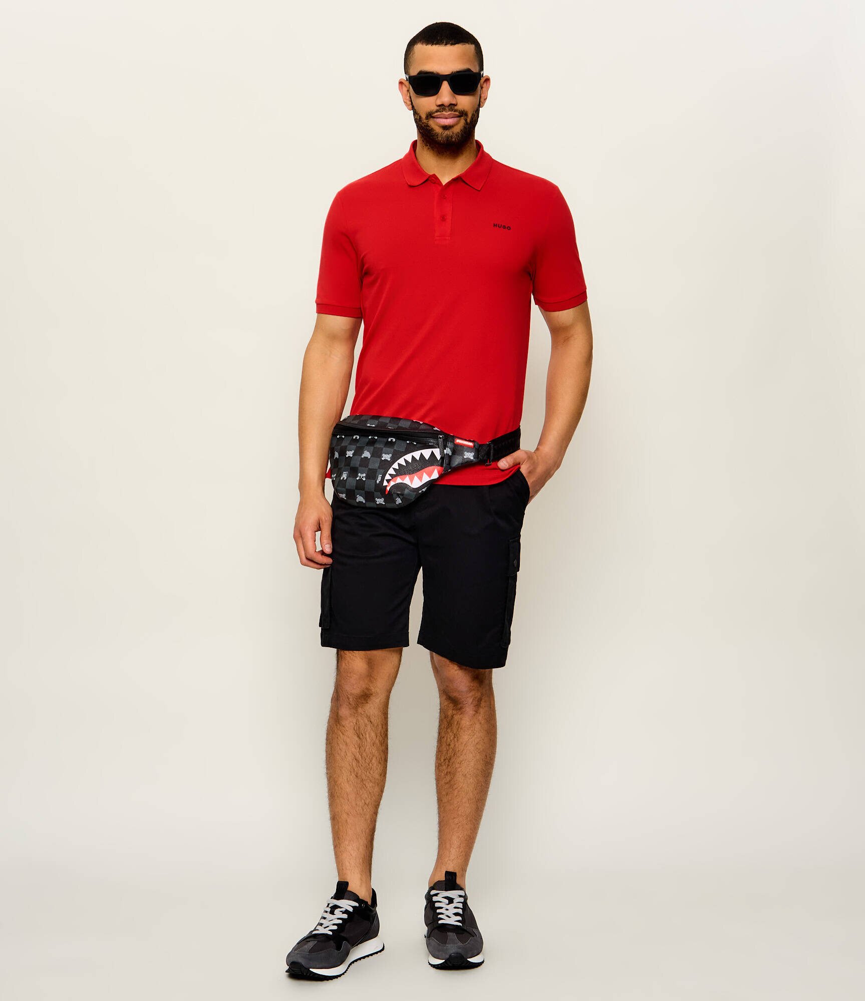 HUGO Pantaloni scurți Craysen262S | Straight fit
