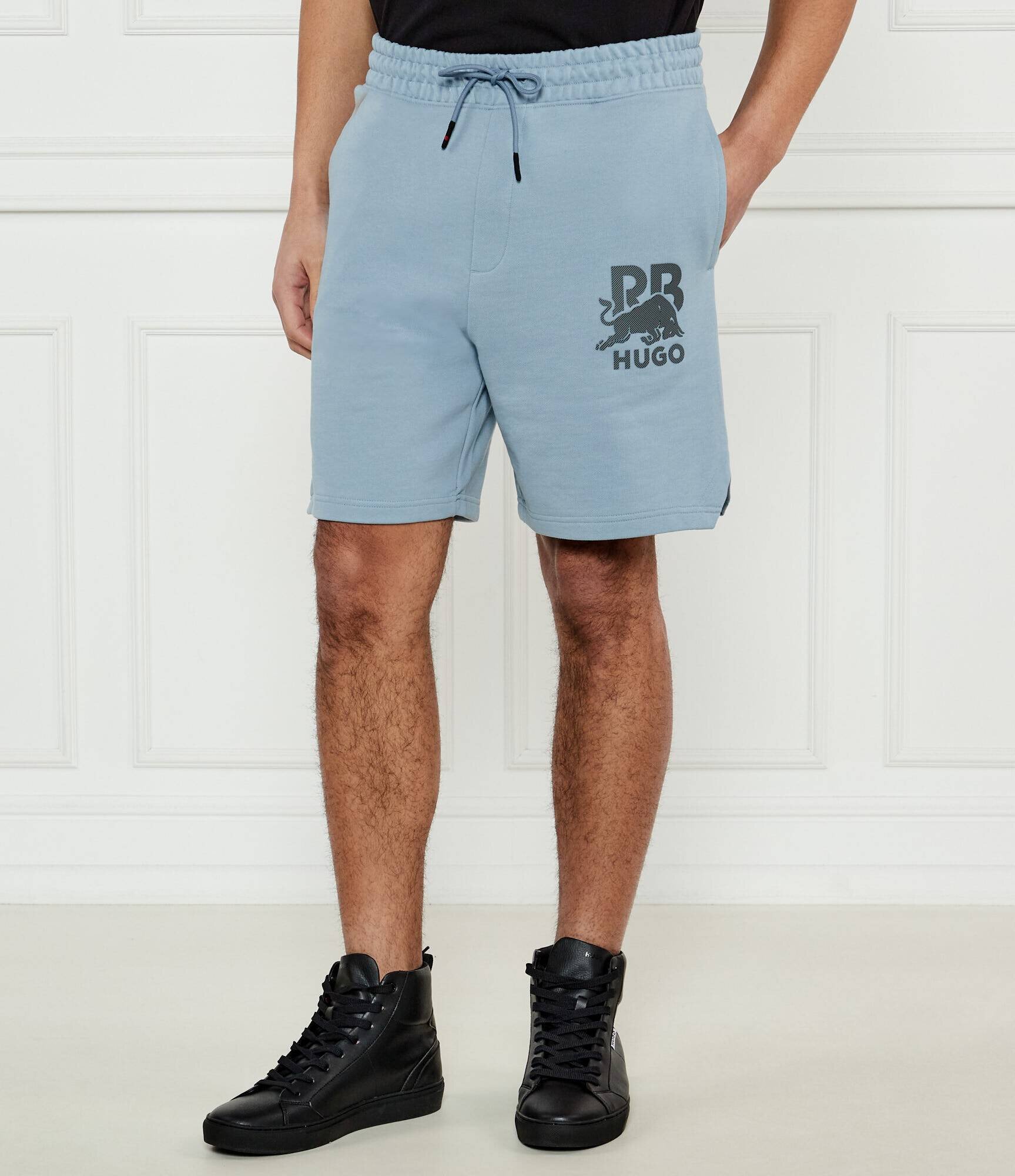 HUGO Pantaloni scurți Deswick x Racing Bulls | Oversize fit