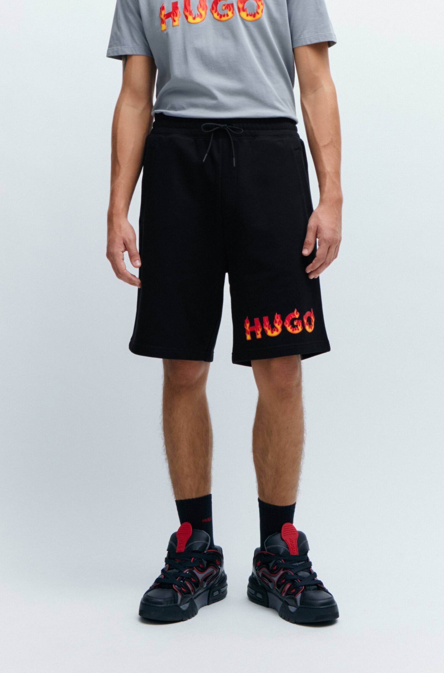 HUGO Pantaloni scurți Dinque | Regular Fit