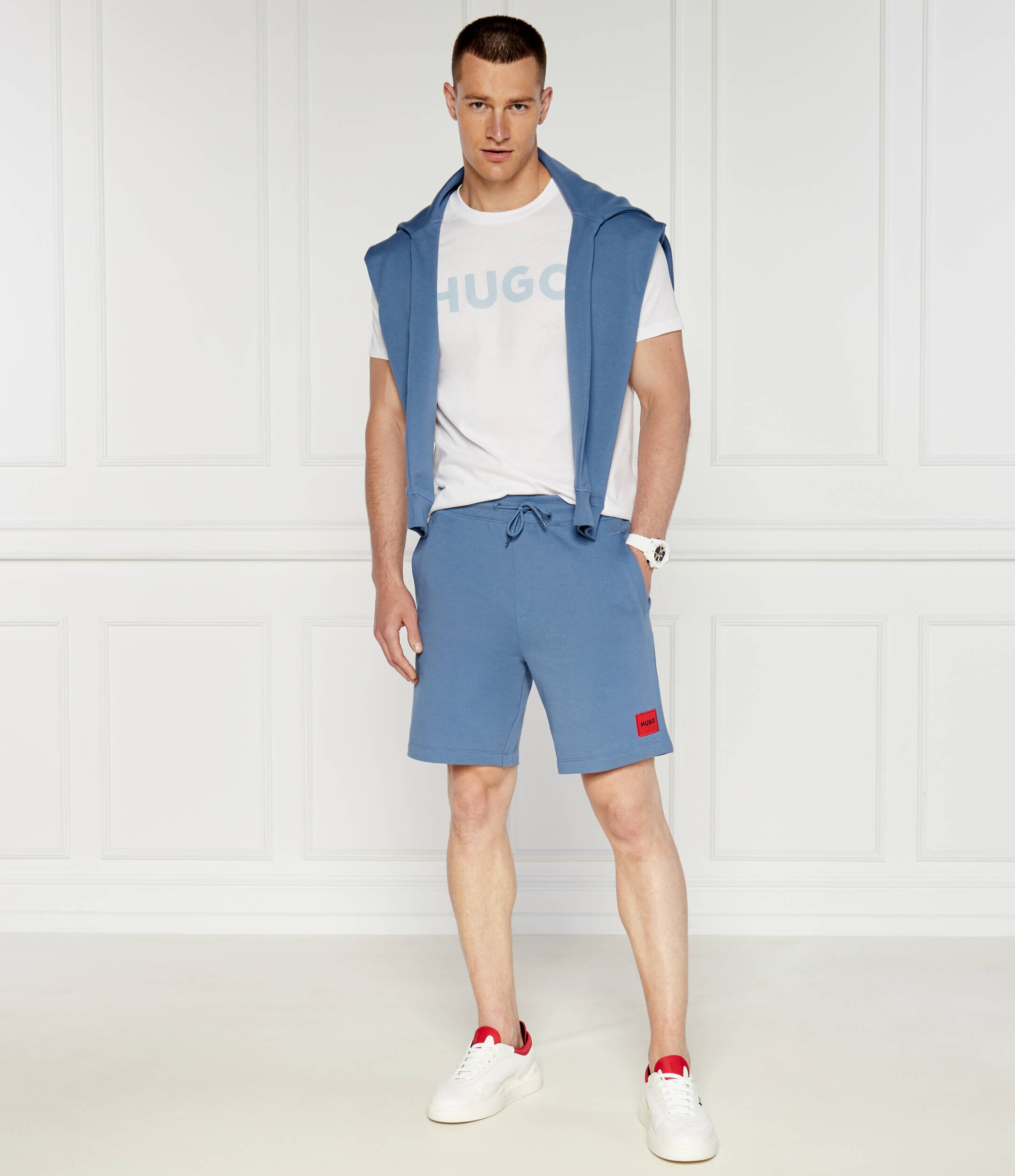 HUGO Pantaloni scurți Diz222 | Regular Fit
