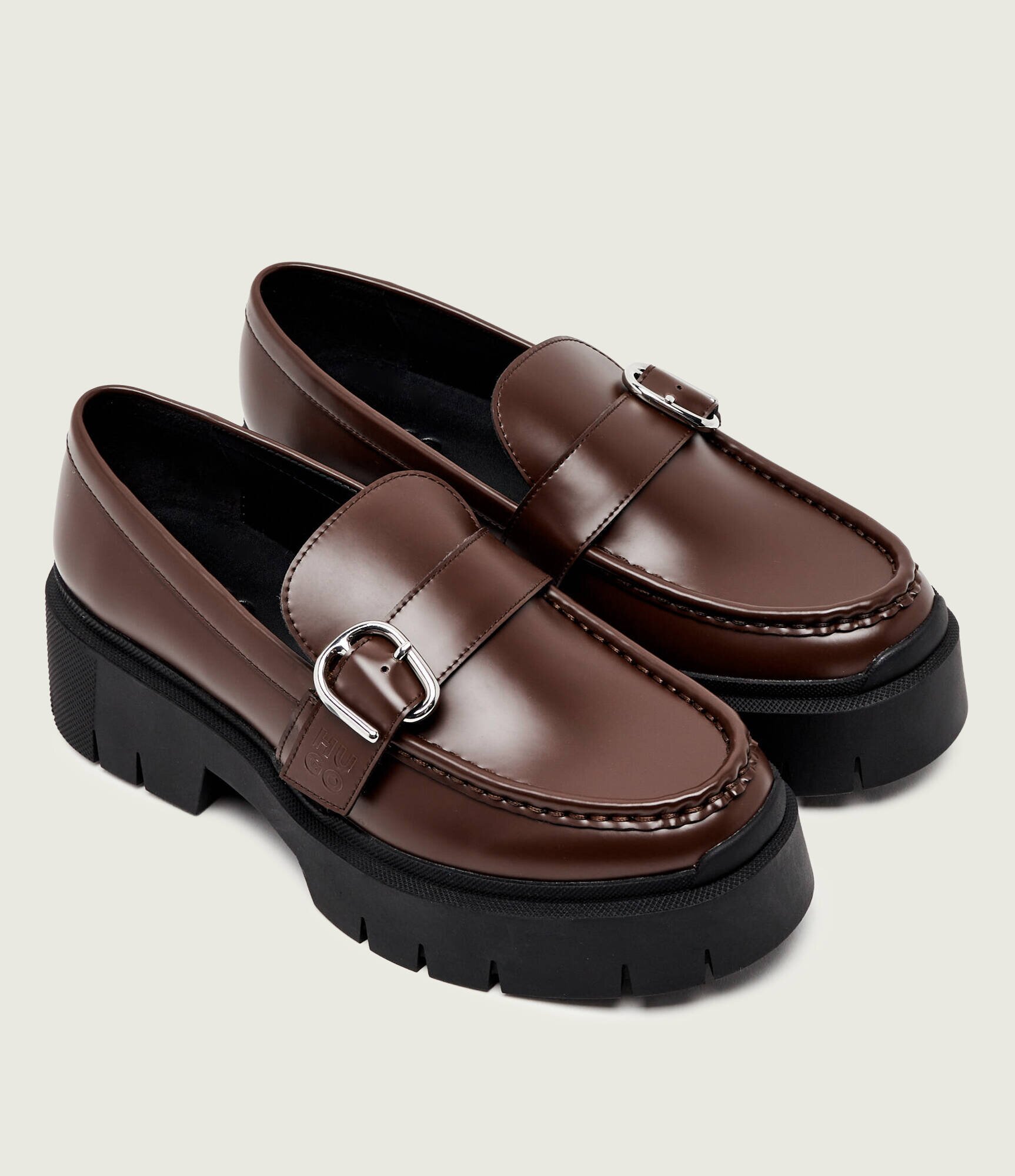 HUGO Pantofi loafer Kris_NewLoafer_Brom