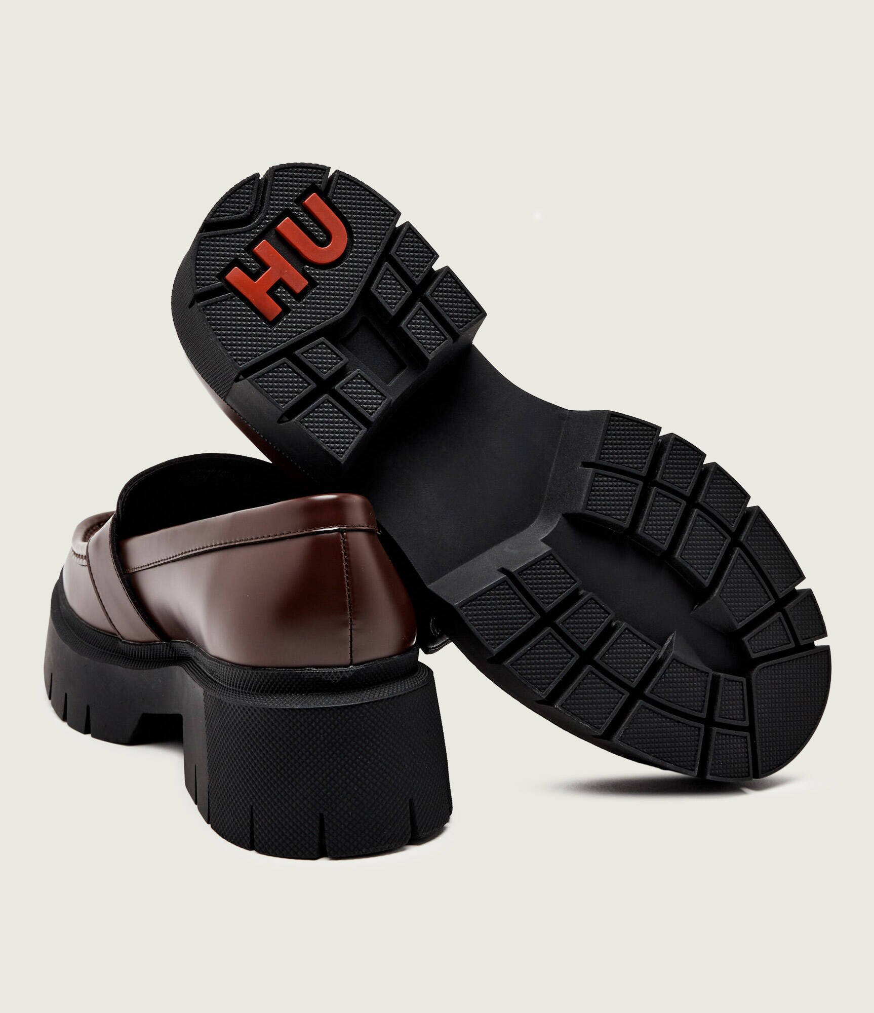 HUGO Pantofi loafer Kris_NewLoafer_Brom