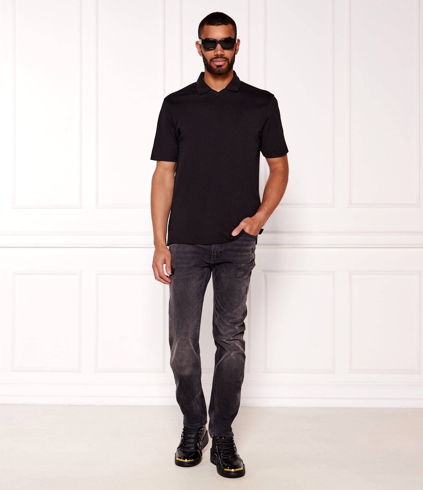 HUGO Polo Dimersve | Relaxed fit | mercerizat
