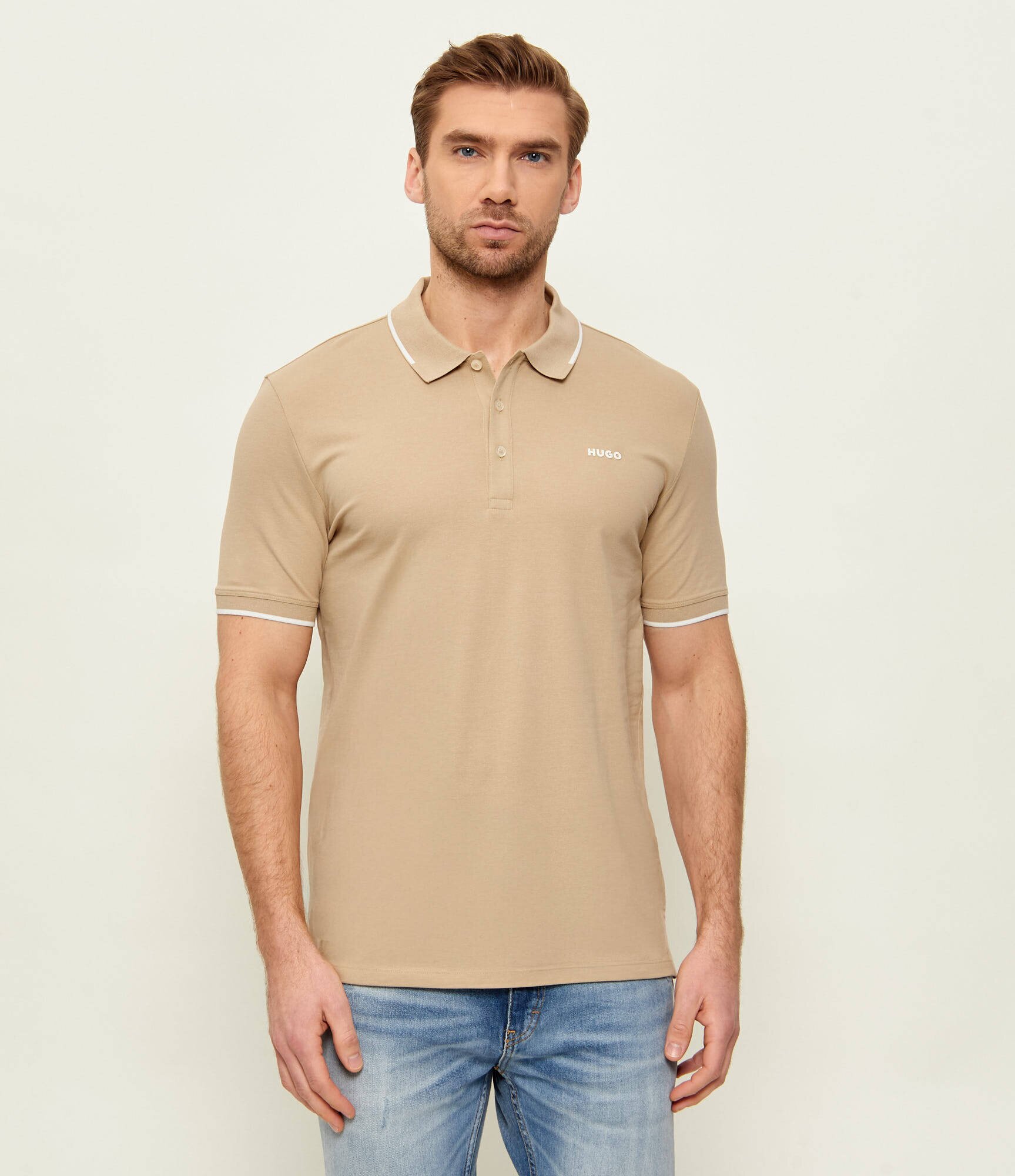 HUGO Polo Dinoso222 | Slim Fit | stretch