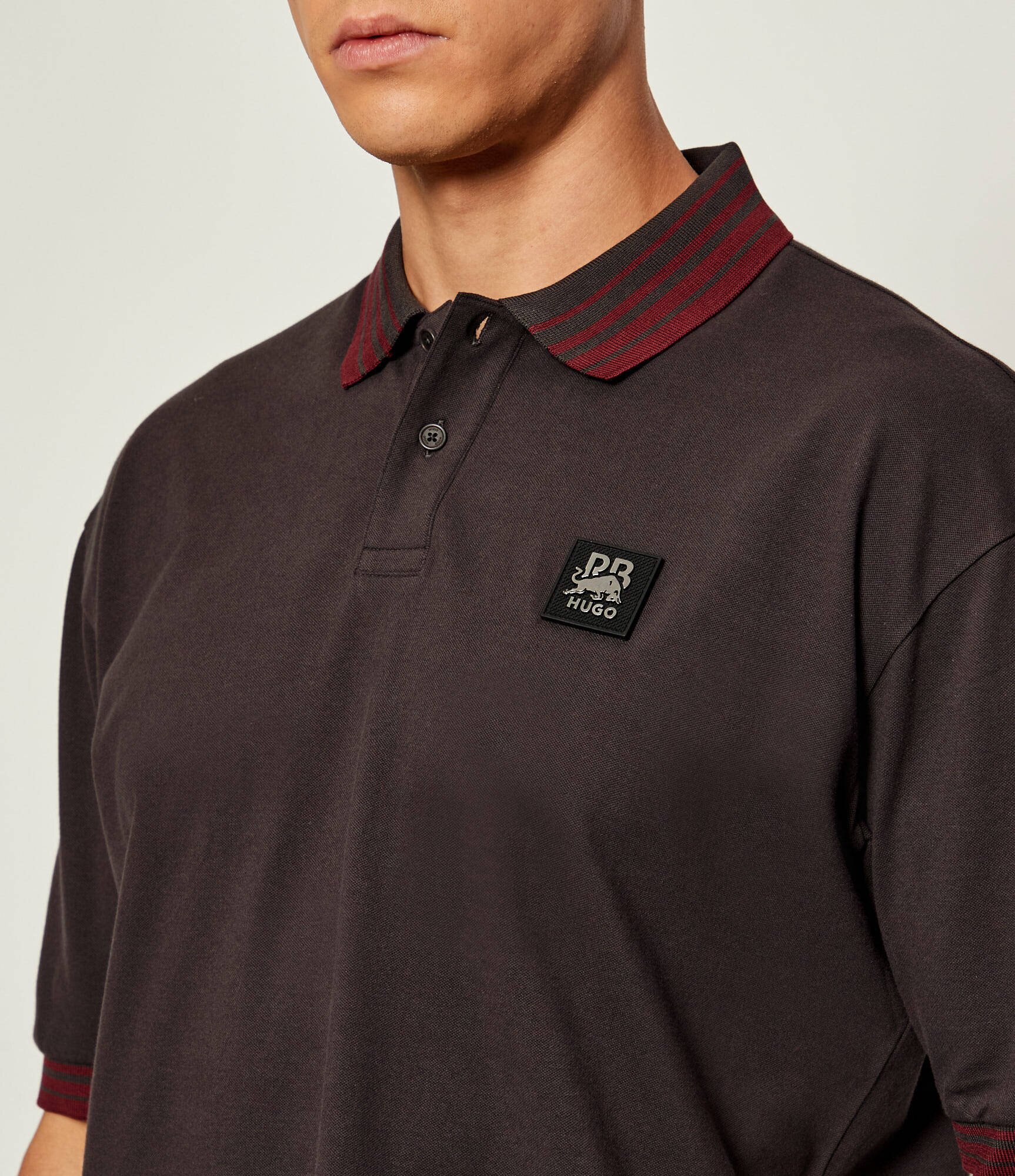 HUGO Polo Dizgi | x Racing Bulls | Relaxed fit