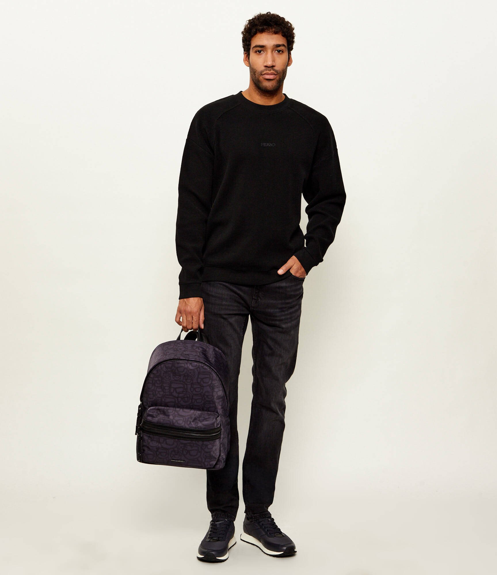 HUGO Pulover Dafflyn | regular fit