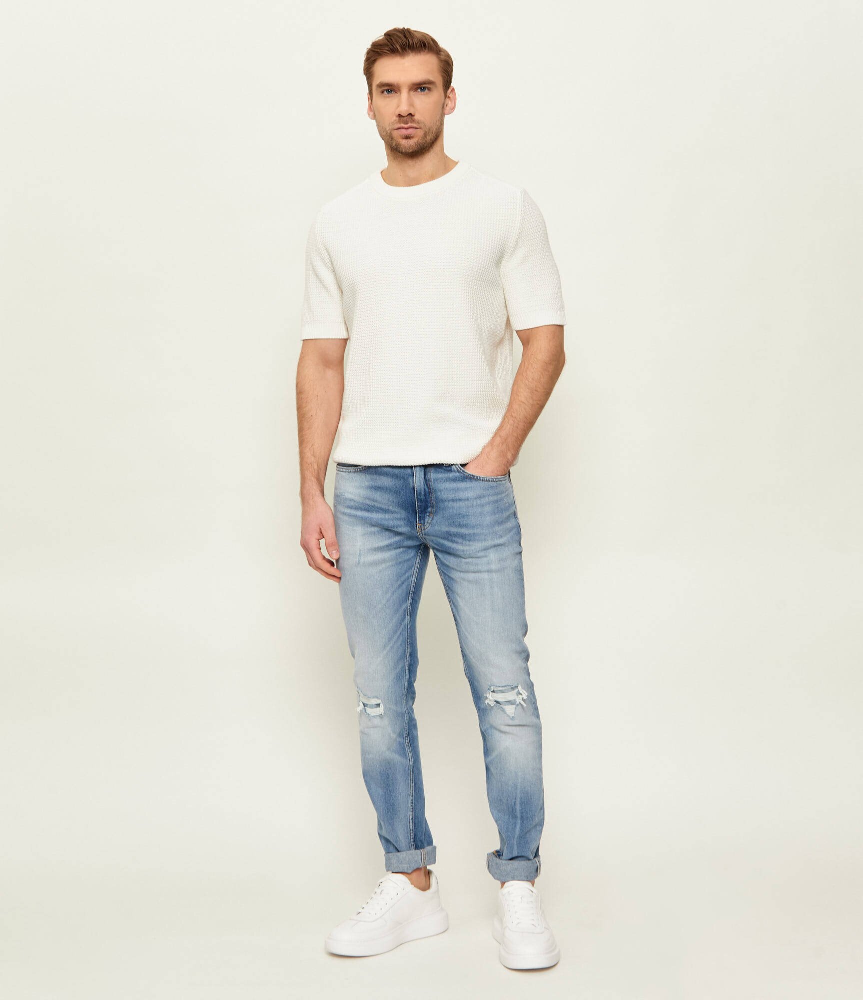 HUGO Pulover Saffon | Relaxed fit