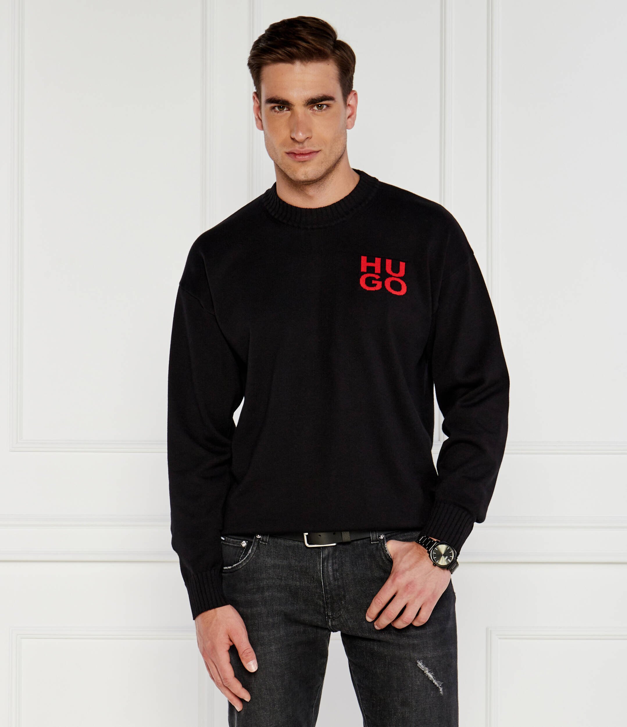 HUGO Pulover San Cassiano | Regular Fit