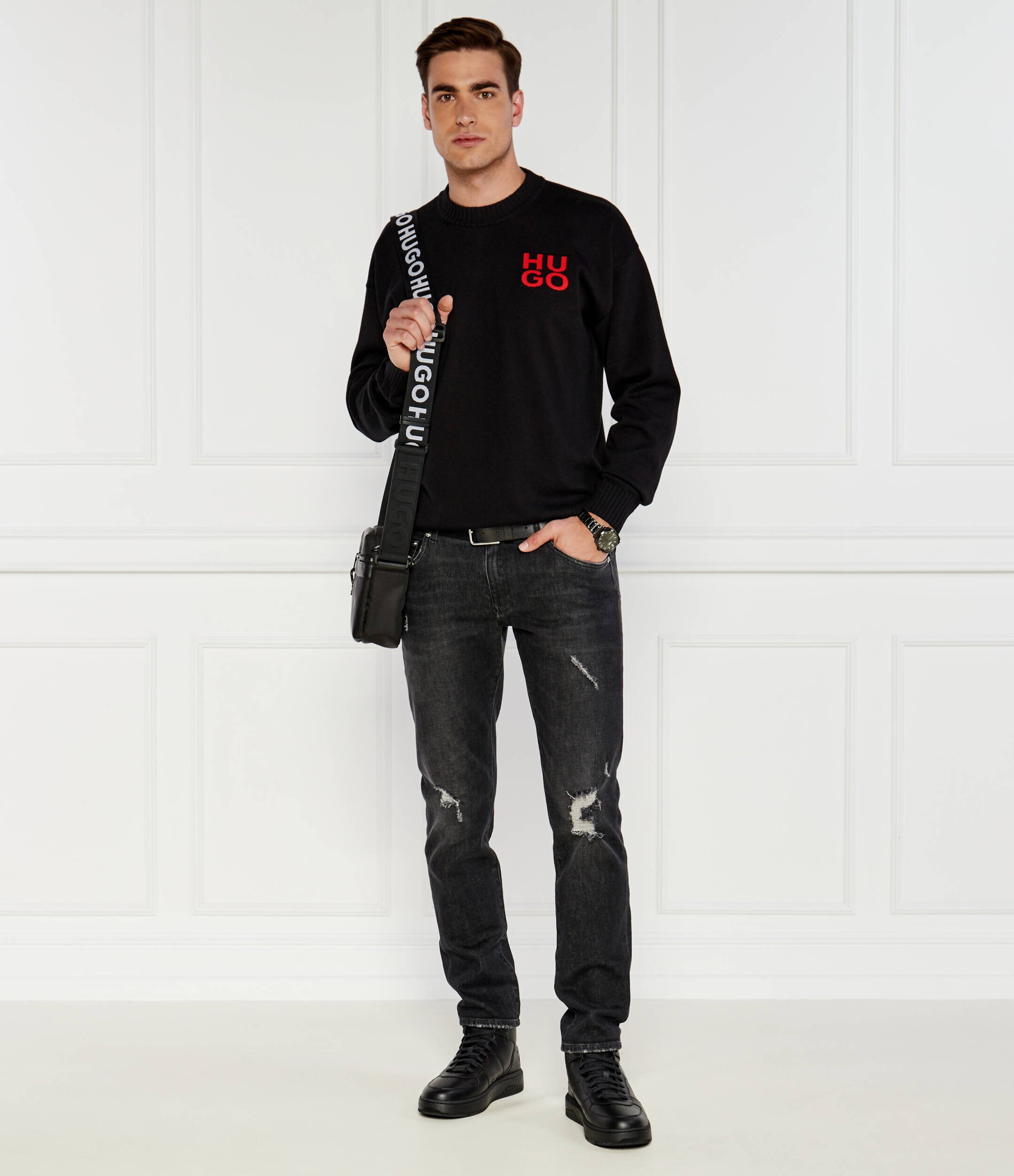 HUGO Pulover San Cassiano | Regular Fit