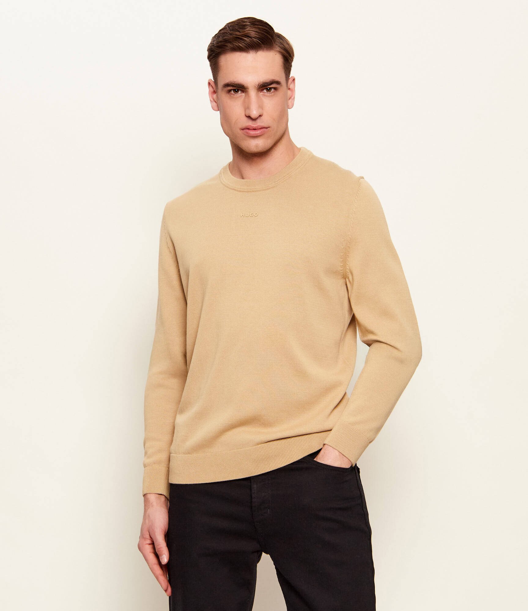 HUGO Pulover San Cassius-C2 | Slim Fit